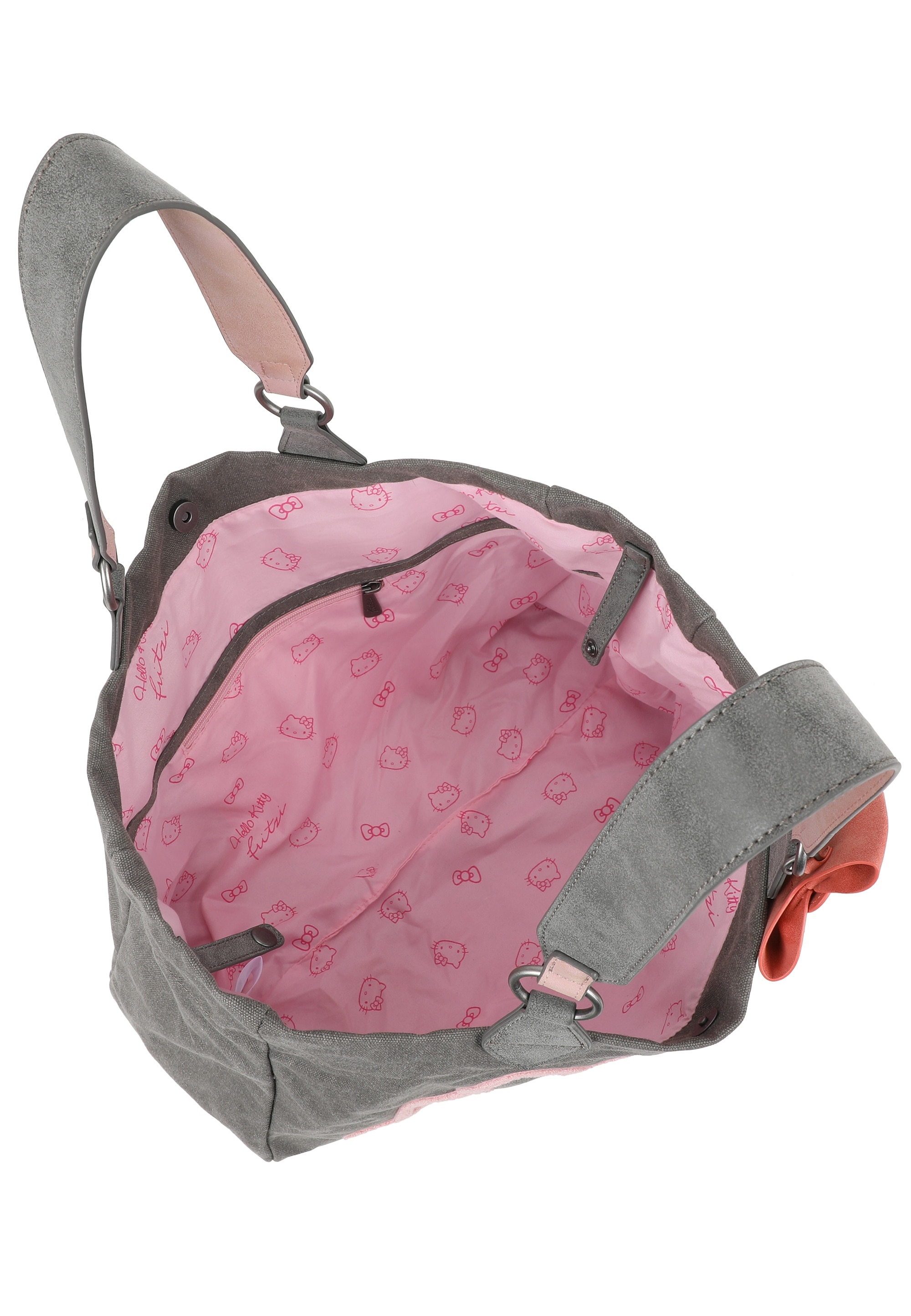 Fritzi aus Preußen Henkeltasche »Izzy Medium Limited Head Flocked«, im tollen Hello Kitty-Design