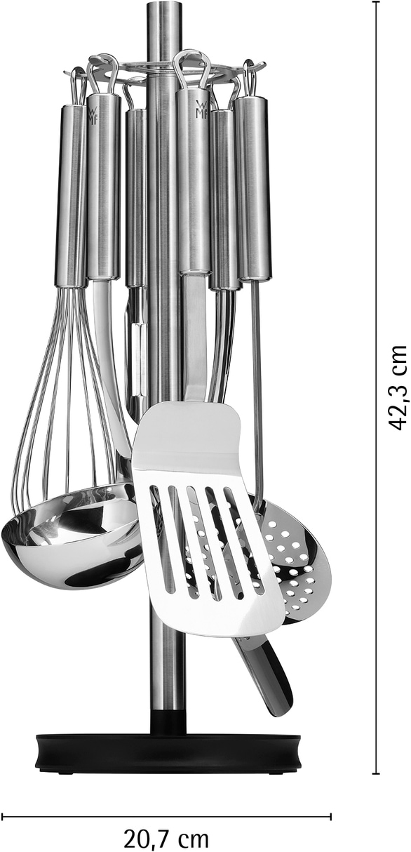 WMF Kochbesteck-Set »Profi Plus« Cromargan® Edelstahl Rostfrei 18/10, inkl. Ständer