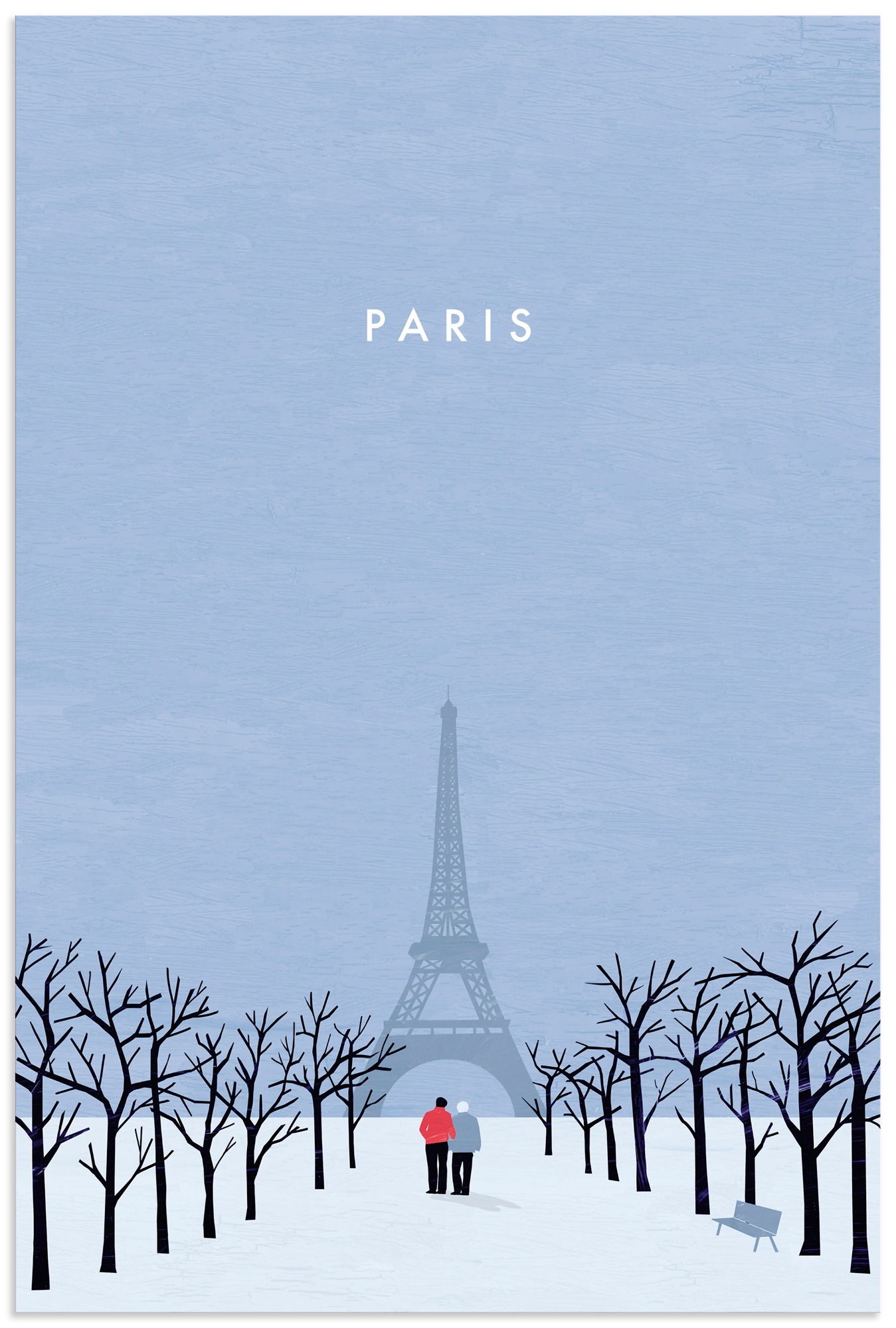 Artland Wandbild "Paris" 1 Stk. tlg. als Alubild, Leinwandbild, Poster, Wandaufkleber in verschied. Größen
