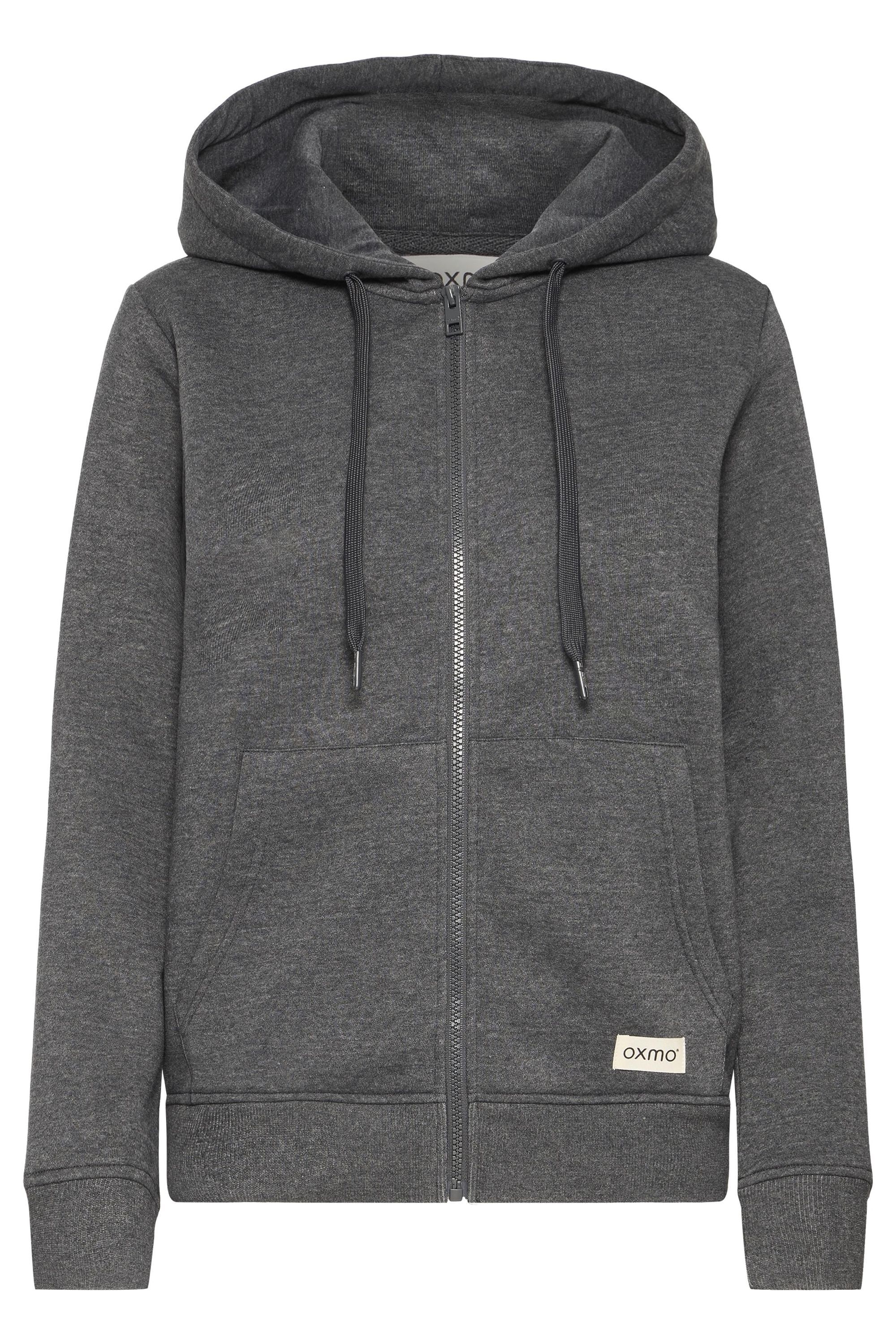 OXMO Kapuzensweatjacke "Kapuzenfleecejacke OXKaren"