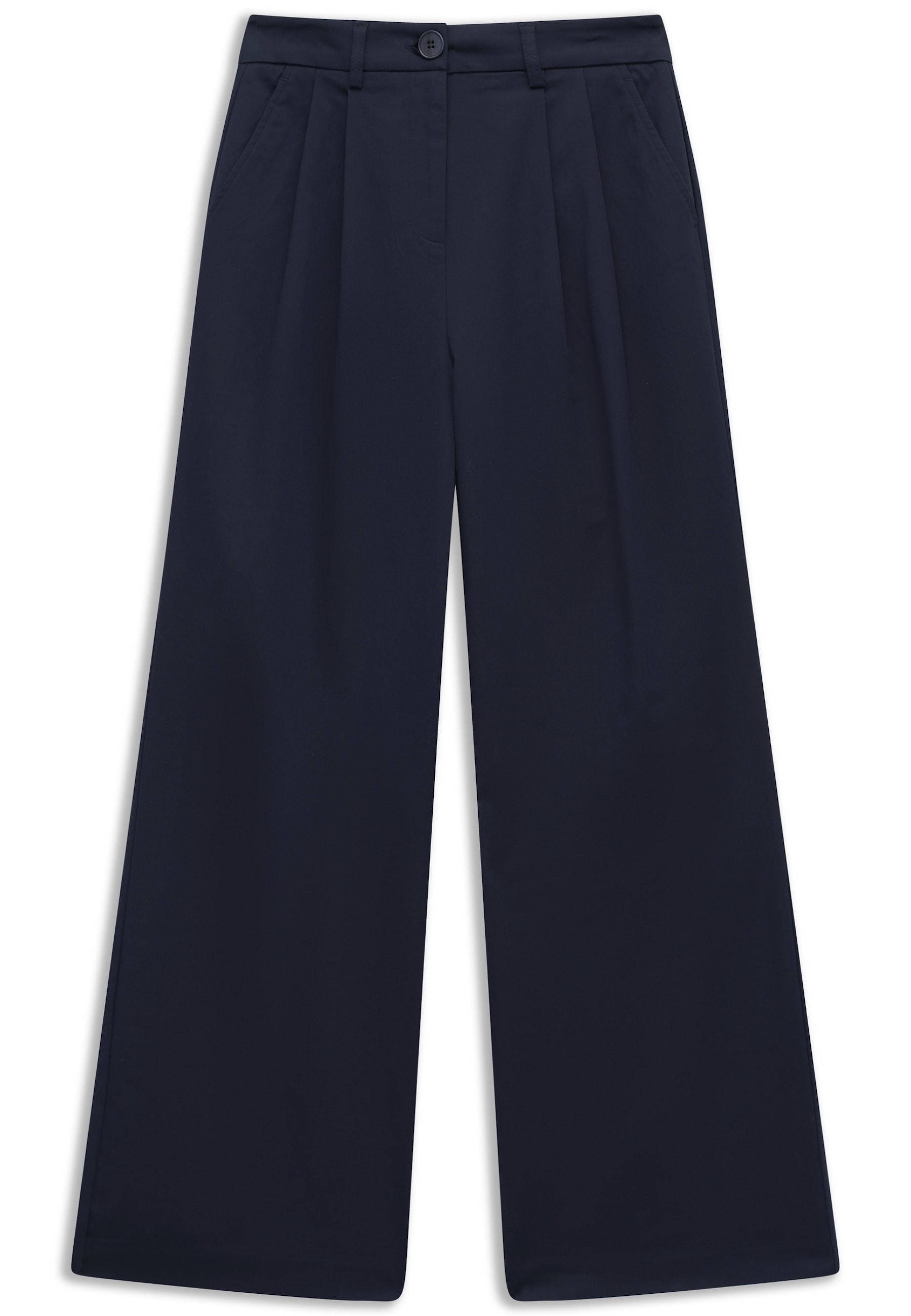 bugatti Chinohose  mit weitem Bein aus Stretch-Baumwolle