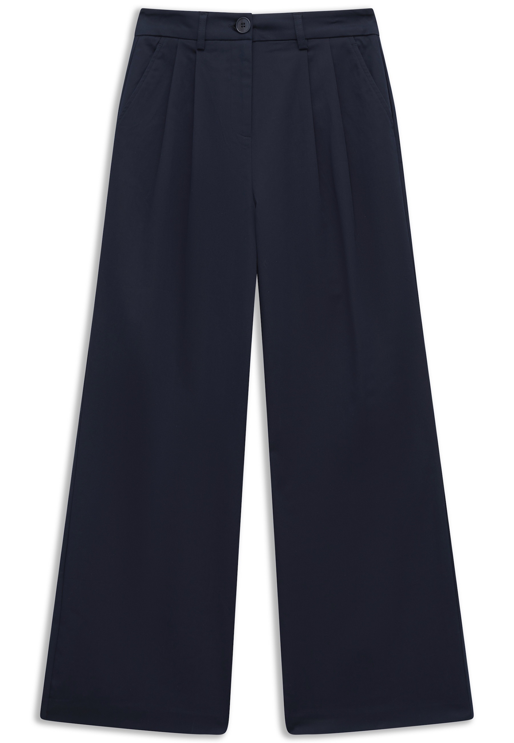 Thumbnail - bugatti Chinohose mit weitem Bein aus Stretch-Baumwolle