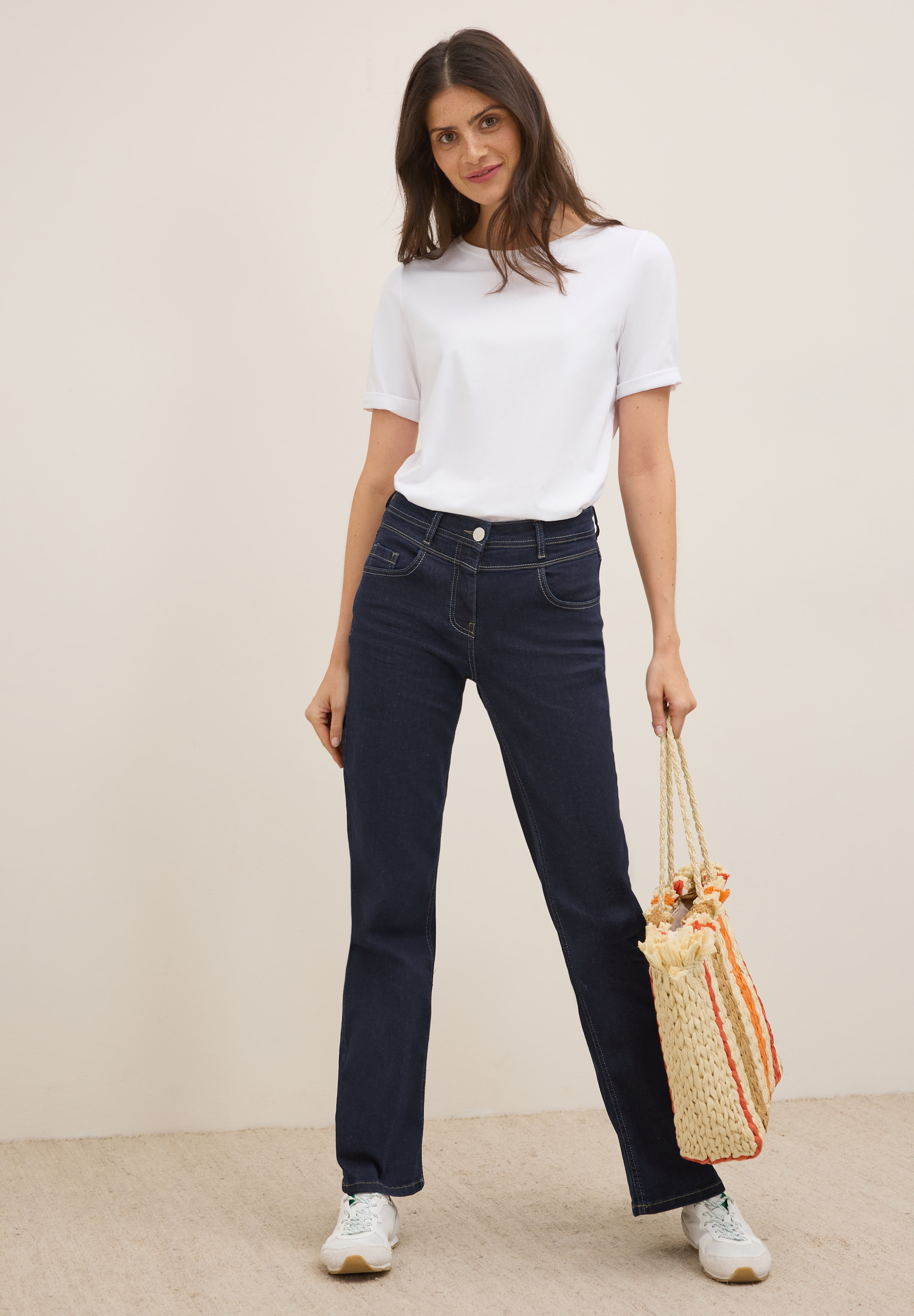 Cecil Bootcut-Jeans »Style Toronto«, im Five-Pocket Style