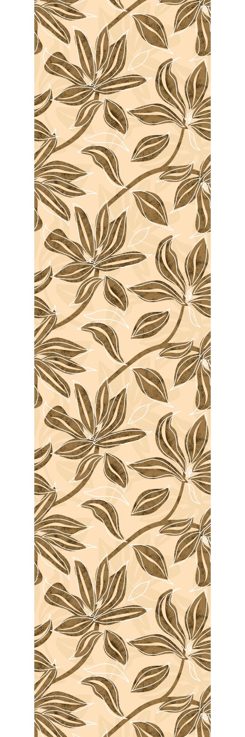 queence 3D-Tapete »Blumenranke, selbstklebendes Wandpaneel« Motiv | bedruckt | mehrfarbig texturiert 60 x 250 cm Fototapete, Mustertapete, Anbringung ohne Kleister