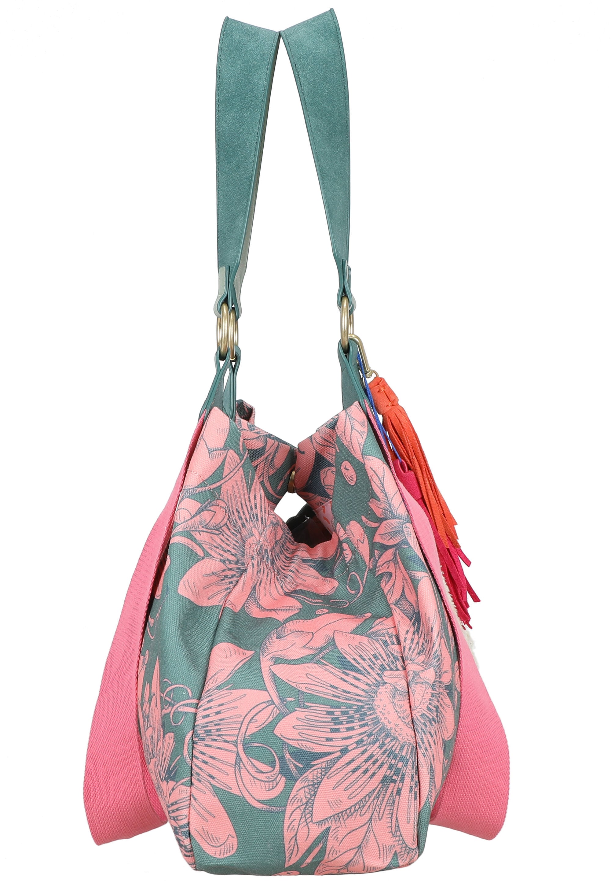 Fritzi aus Preußen Shopper »Fritzi x Frida Kahlo« mit Blumenprint
