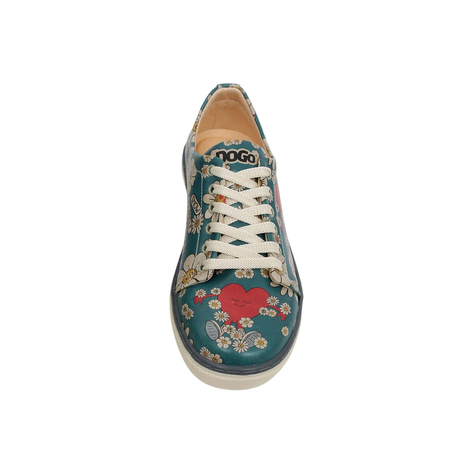 DOGO Sneaker »Classic Schnürsneaker Show Yourself More Love Damen Sneaker«, Handgefertigt