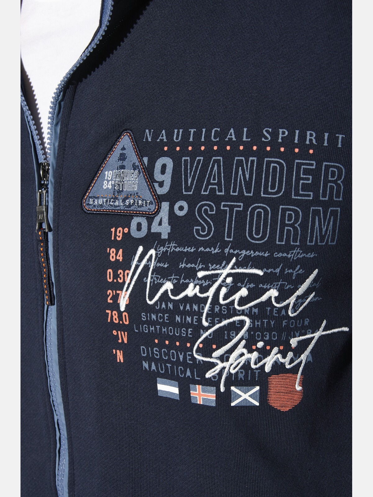 Jan Vanderstorm Sweatjacke »Sweatjacke LINDSEN«