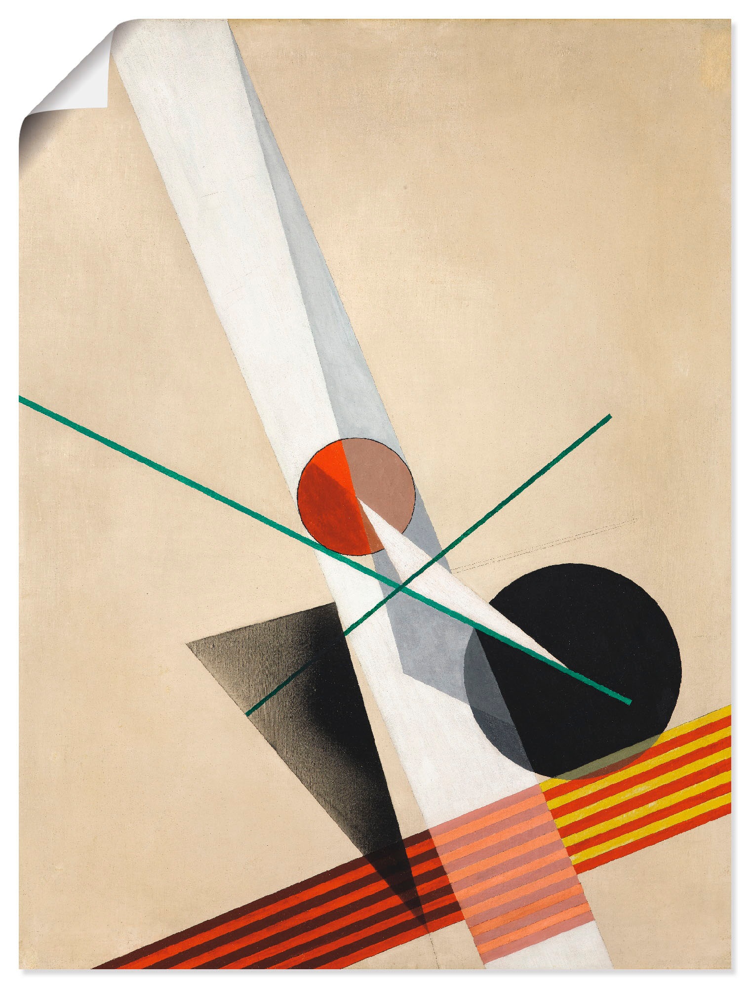 Artland Wandbild »A XXI. 1925.«, oder Leinwandbild, | Alubild, kaufen Poster in versch. Muster, (1 St.), Größen BAUR als Wandaufkleber
