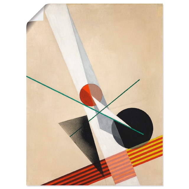 Artland Wandbild »A XXI. 1925.«, Muster, (1 St.), als Alubild, Leinwandbild,  Wandaufkleber oder Poster in versch. Größen kaufen | BAUR