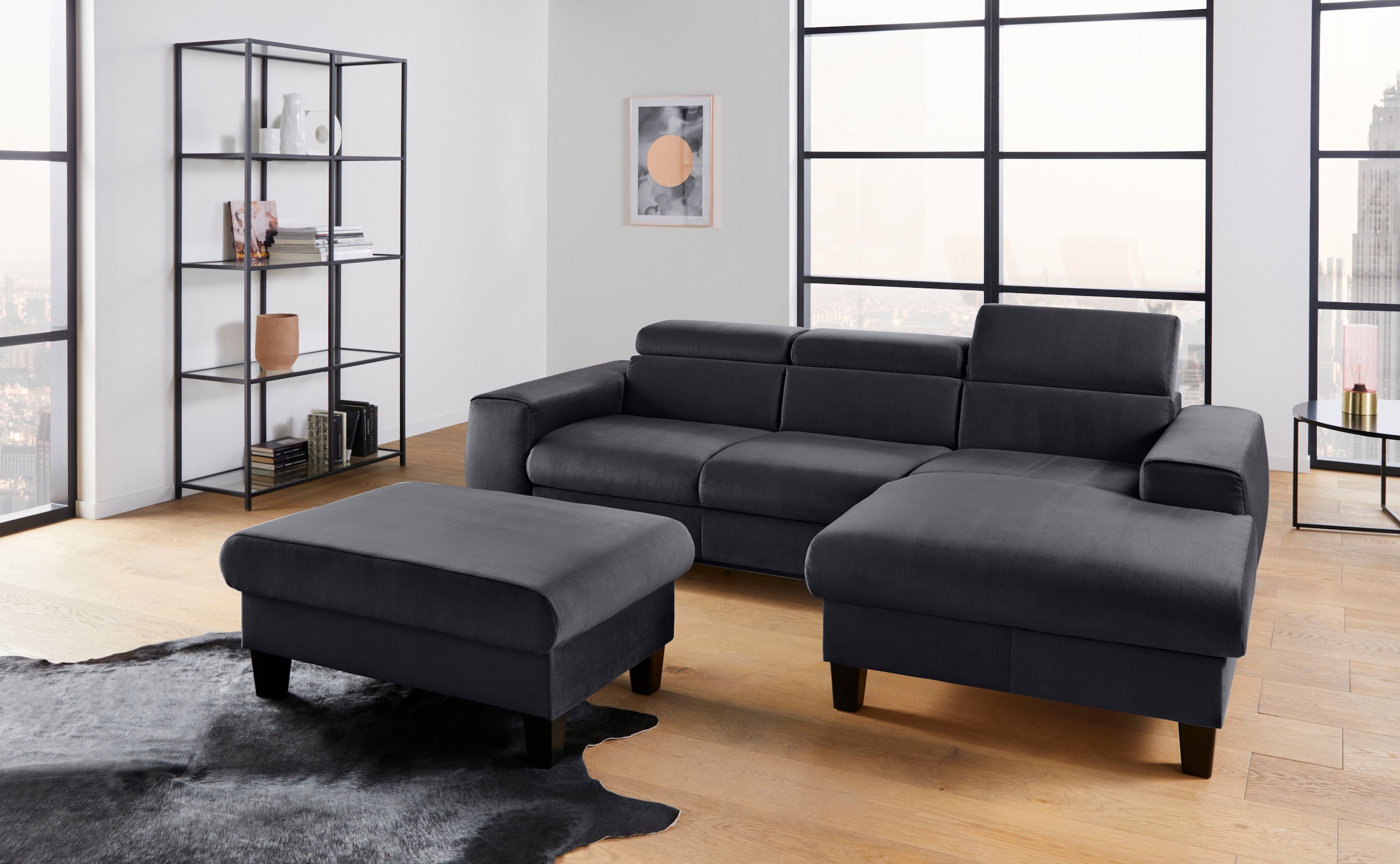 COTTA Polstergarnitur "Morven L-Form", (Set), Set bestehend aus: Ecksofa mi günstig online kaufen