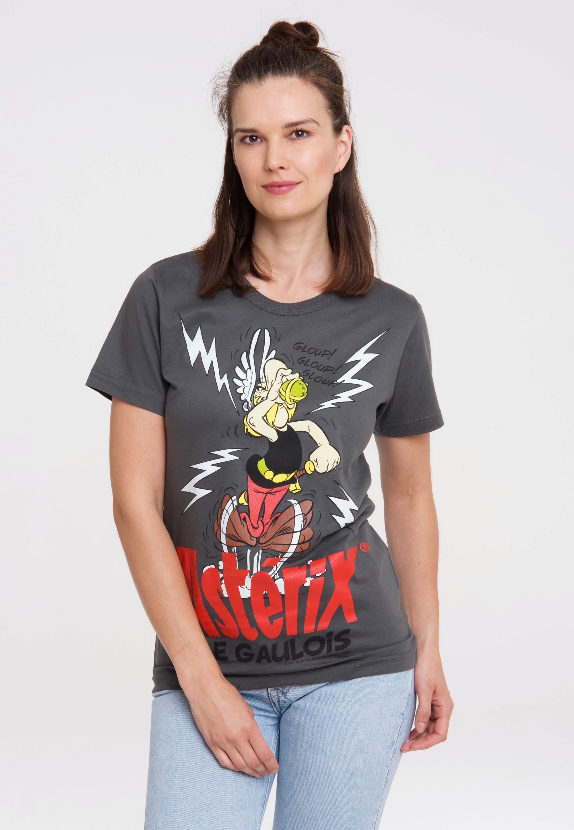 LOGOSHIRT T-Shirt »Asterix der Gallier - Asterix«, mit lizenziertem Print