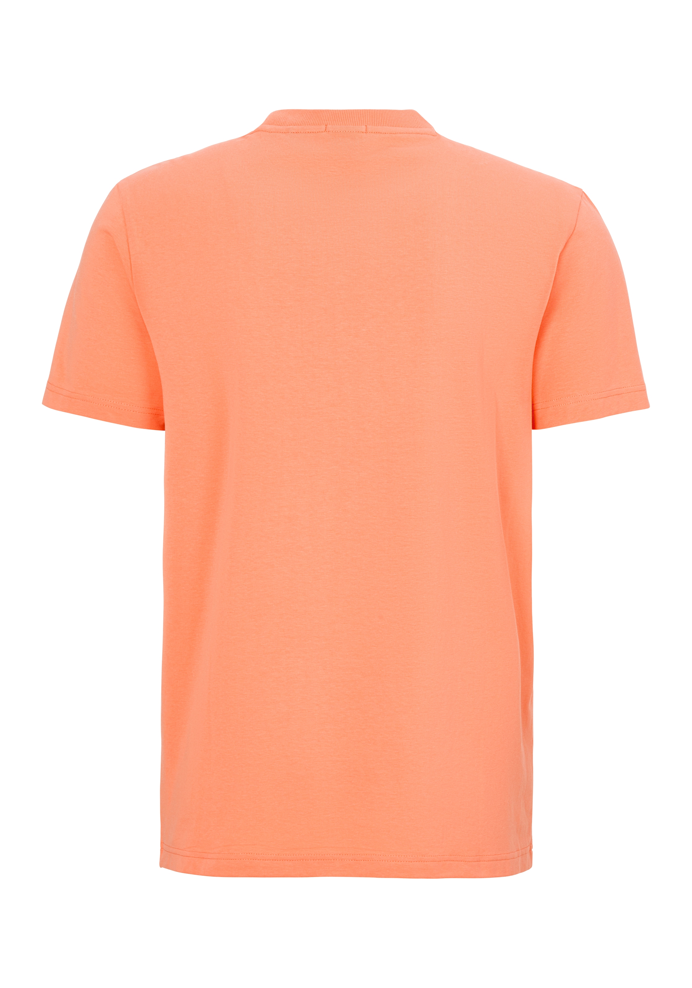 BOSS GREEN Rundhalsshirt »Tee«, mit gummiertem Kontrast-Logo