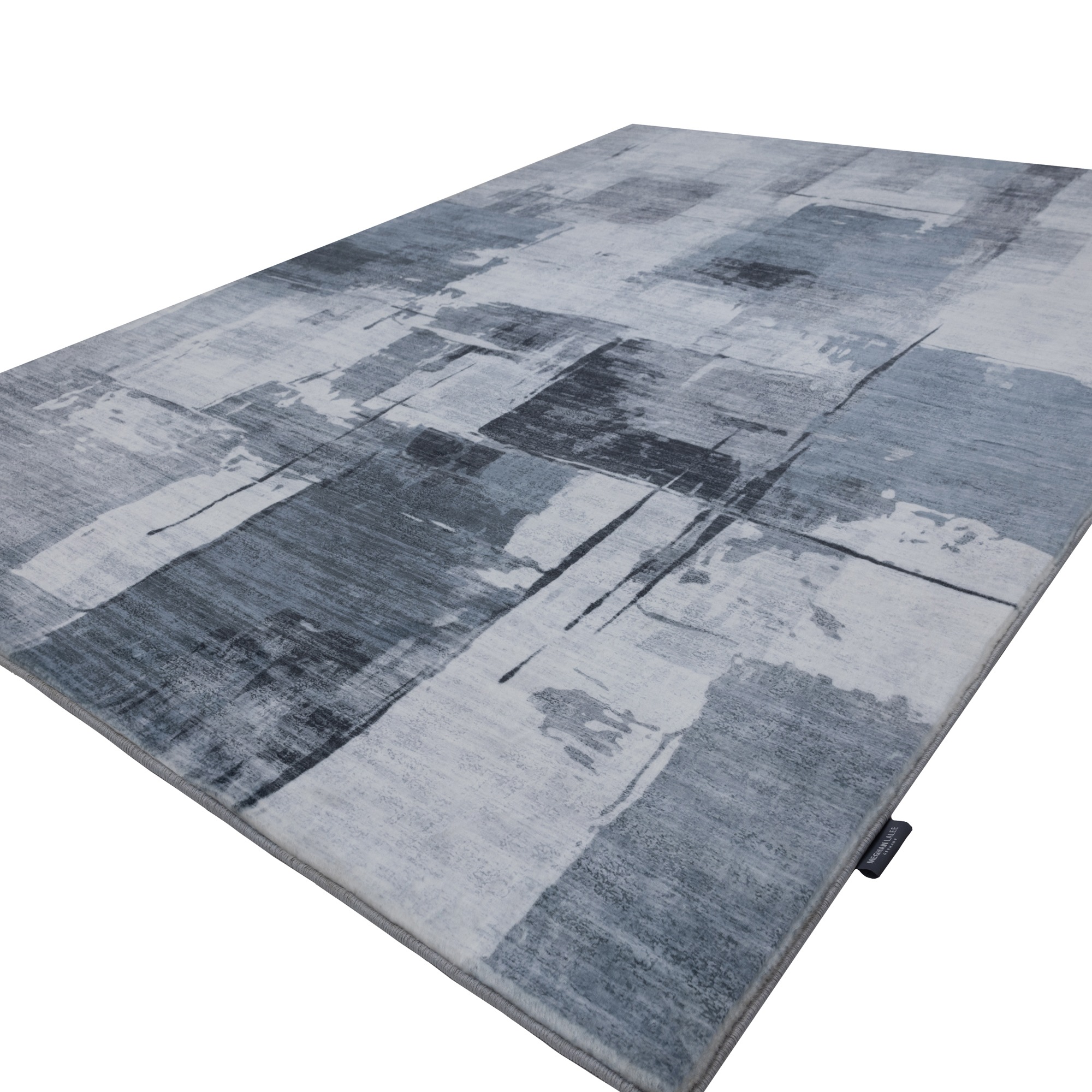 Teppich KAYOOM "Elegantica 325", grau, B:80cm H:12mm L:150cm, Polyester, Teppiche, Teppich, Kurzflor, Modernes Muster, Deko, Wohnzimmer 3