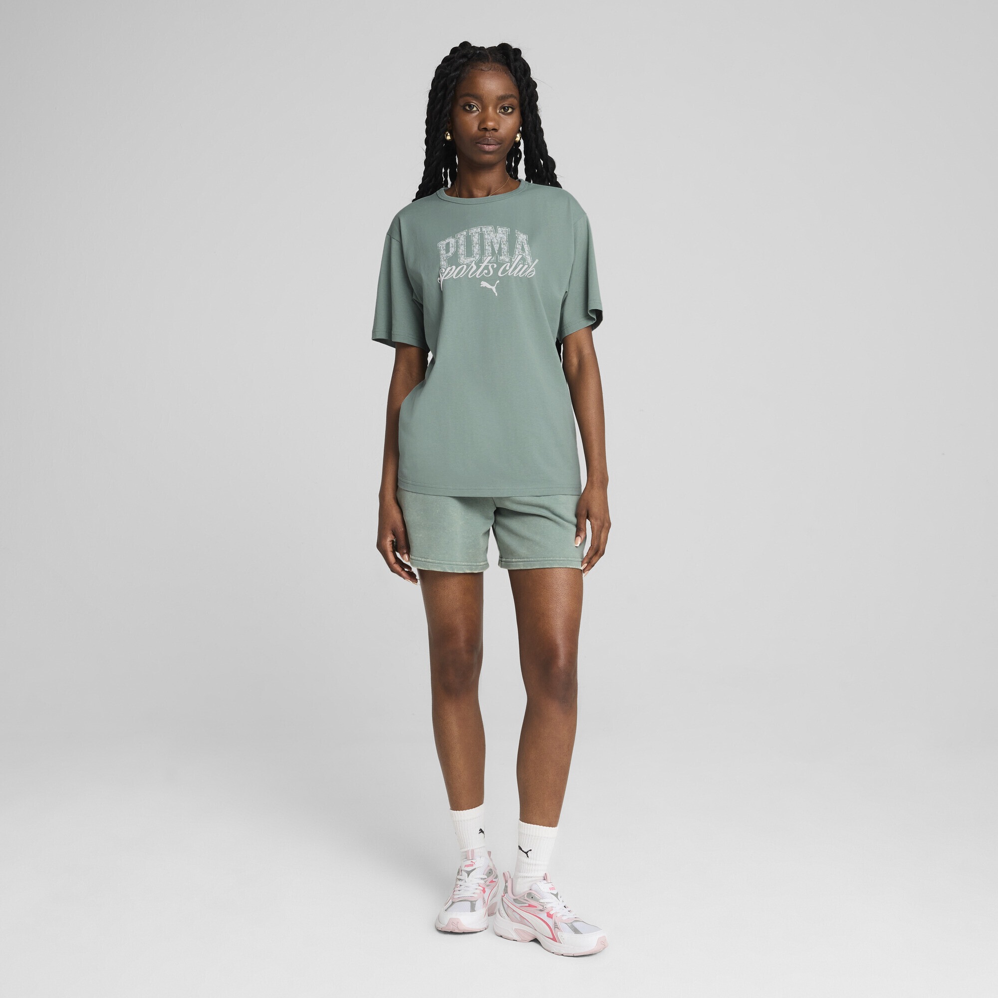 PUMA T-Shirt »PUMA CLASS Kurzes Relaxed Fit T-Shirt Damen«