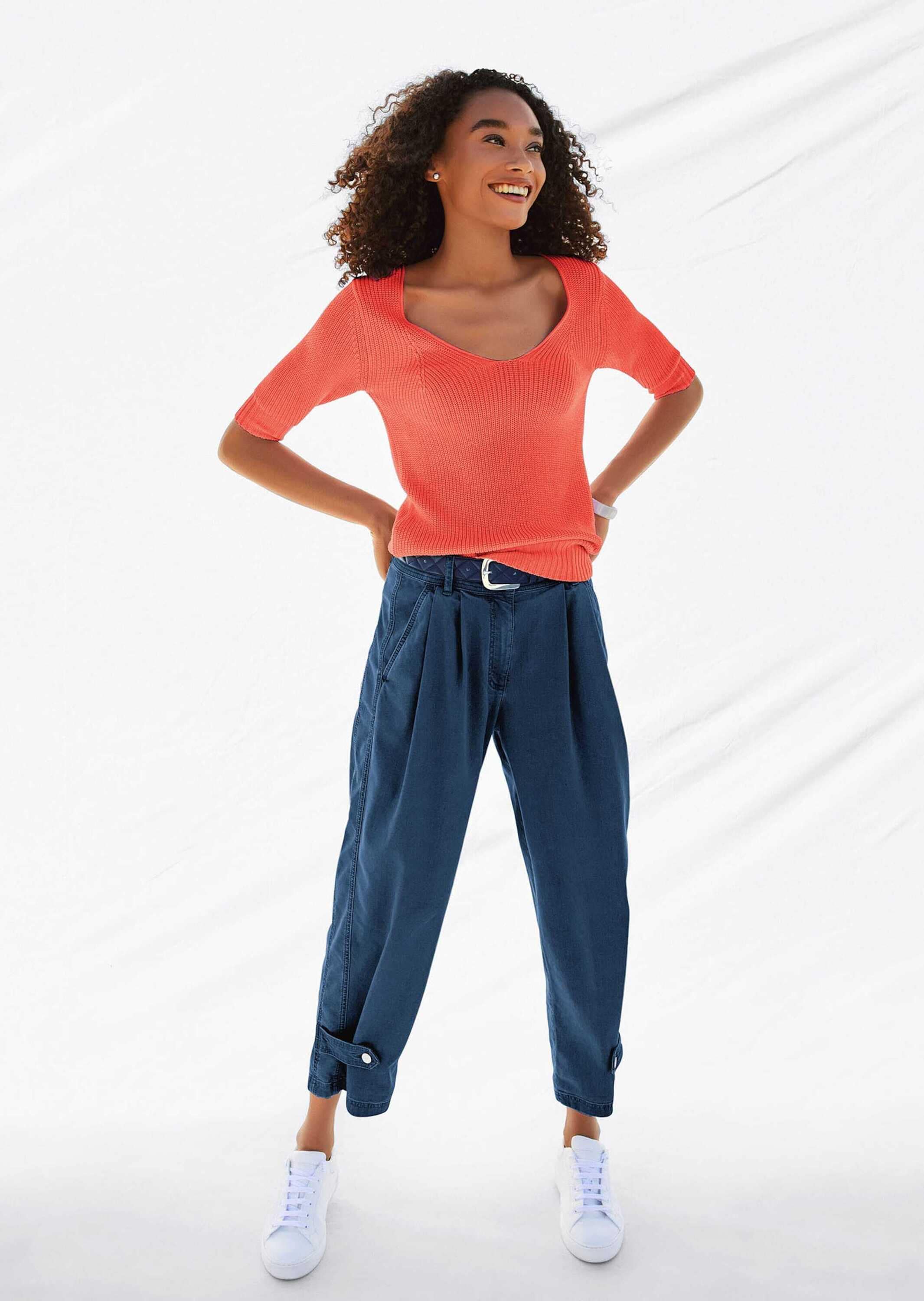 MADELEINE Regular-fit-Jeans »Jeans Weite 7/8-Jeans«