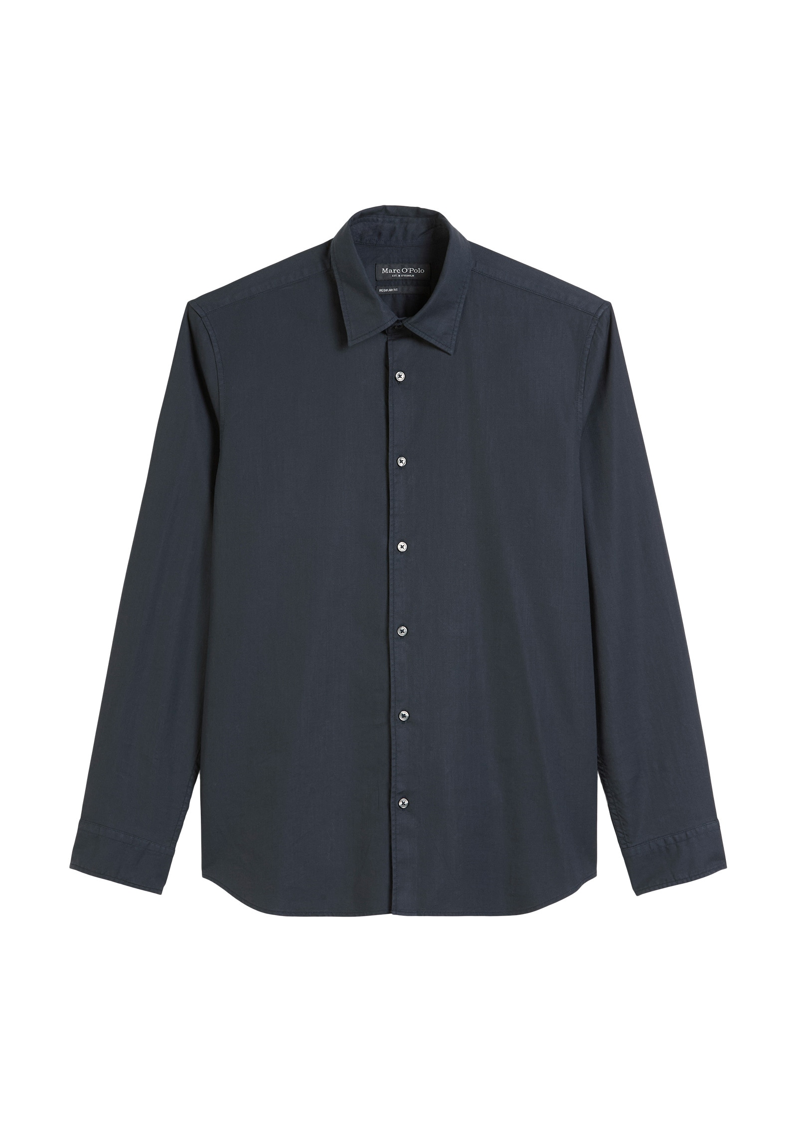 Marc O'Polo Langarmhemd »aus Bio-Baumwolle und TENCEL™ Lyocell«