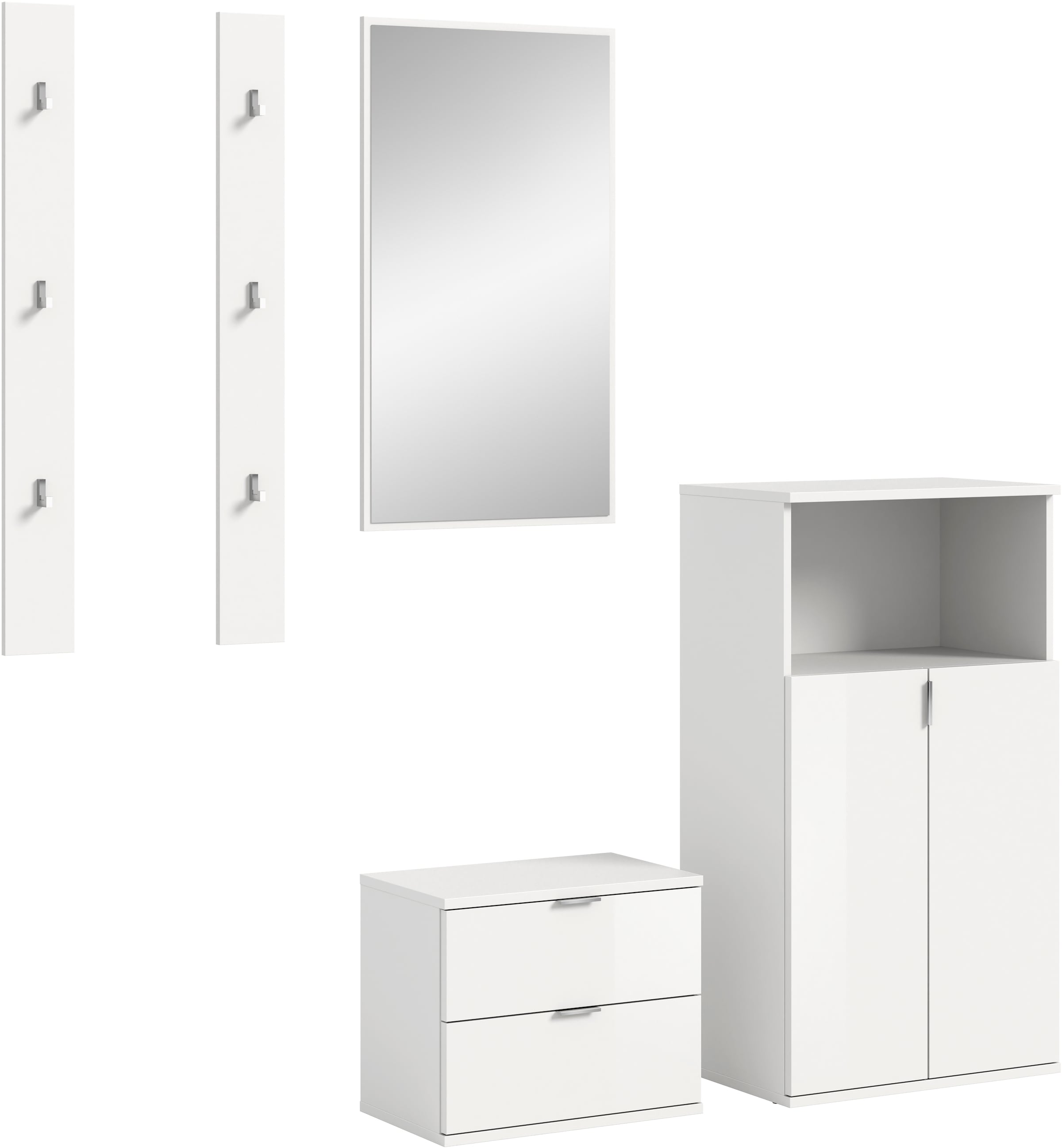 INOSIGN Garderoben-Set "Trondheim, Garderobenset 4-tlg. Breite 176 cm,", (4 günstig online kaufen