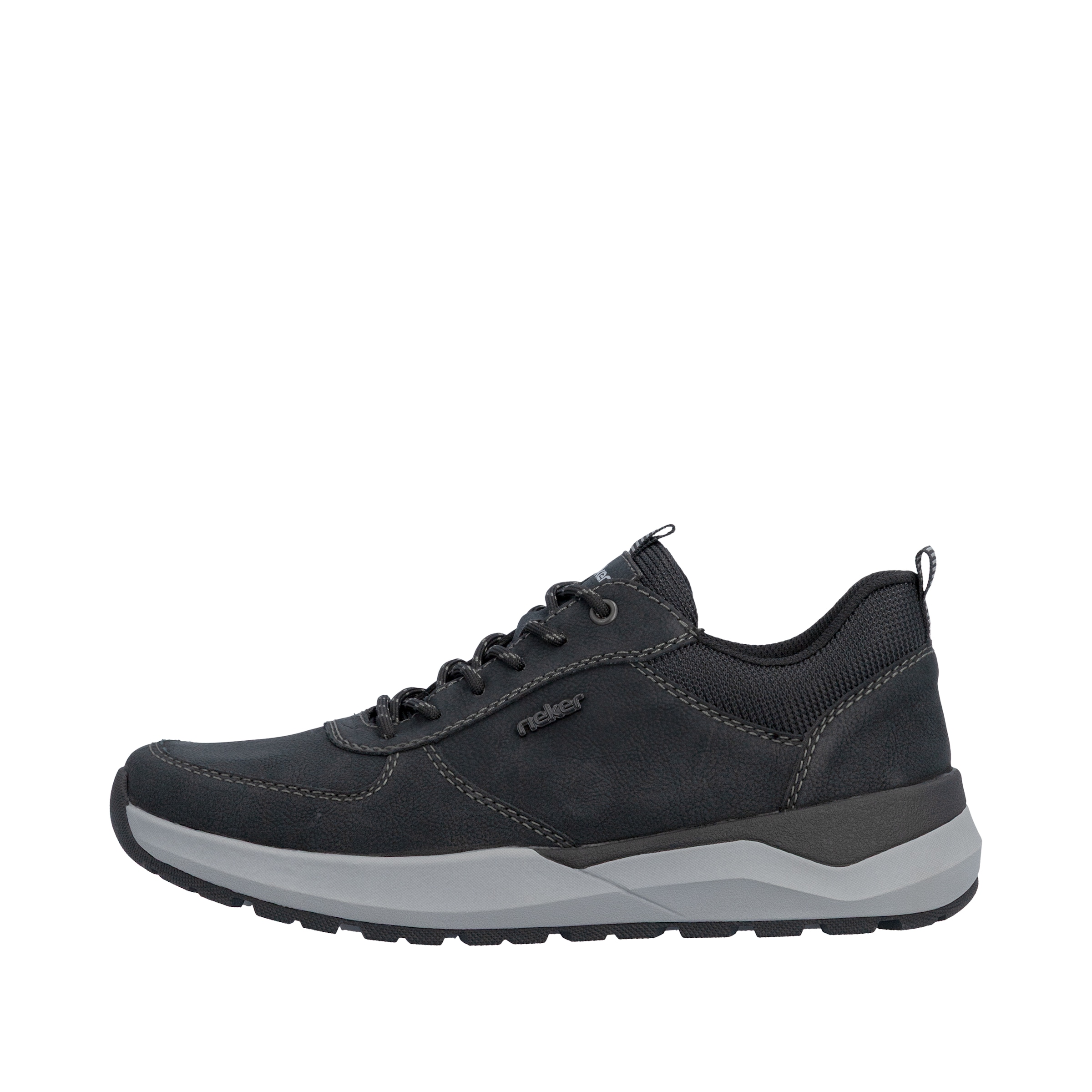 Rieker Sneaker  Halbschuh, Schnürschuh, Freizeitschuh mit Kontrastnähten