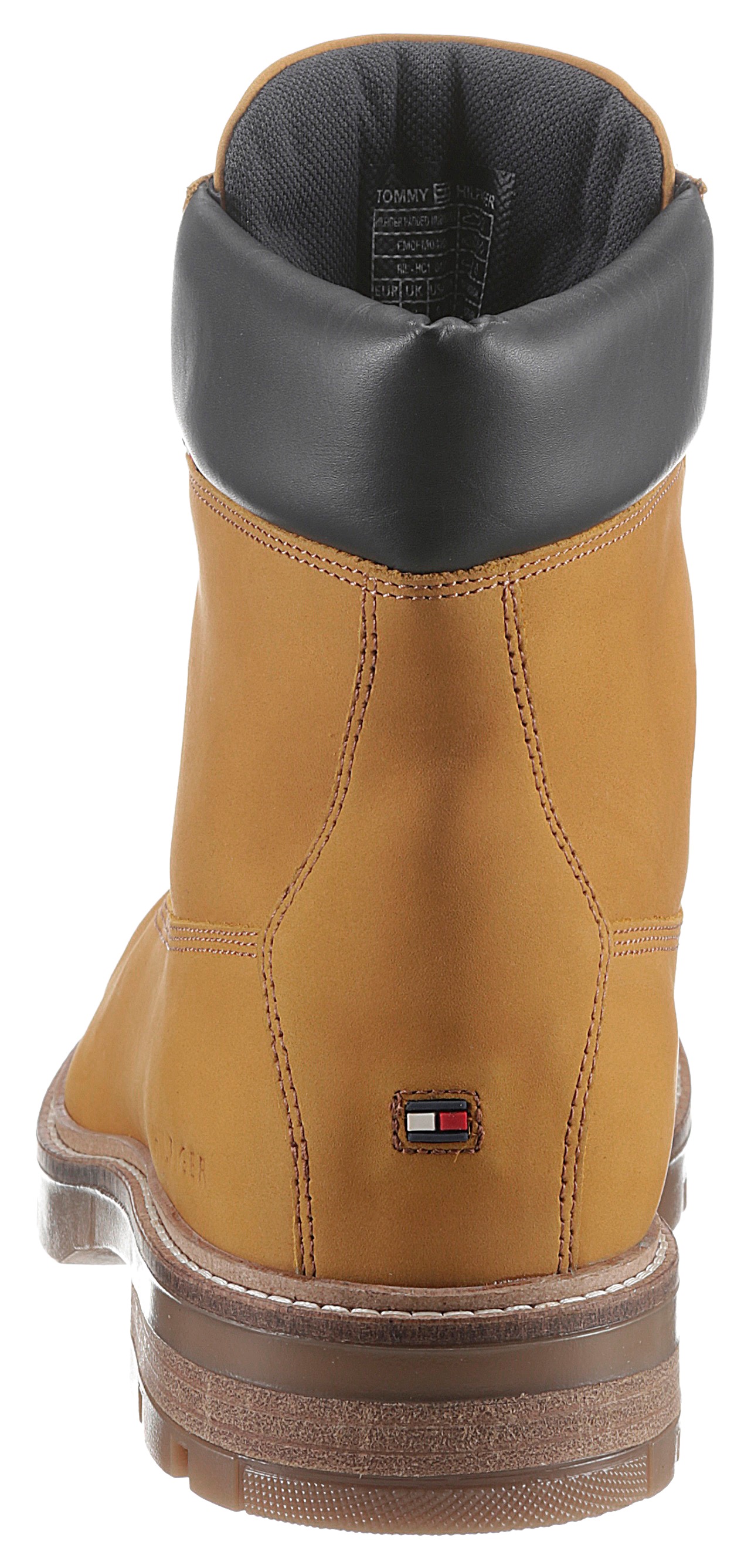 Tommy Hilfiger Schnürboots "HILFIGER PADDED NUBUCK BOOT", mit weich gepolst günstig online kaufen