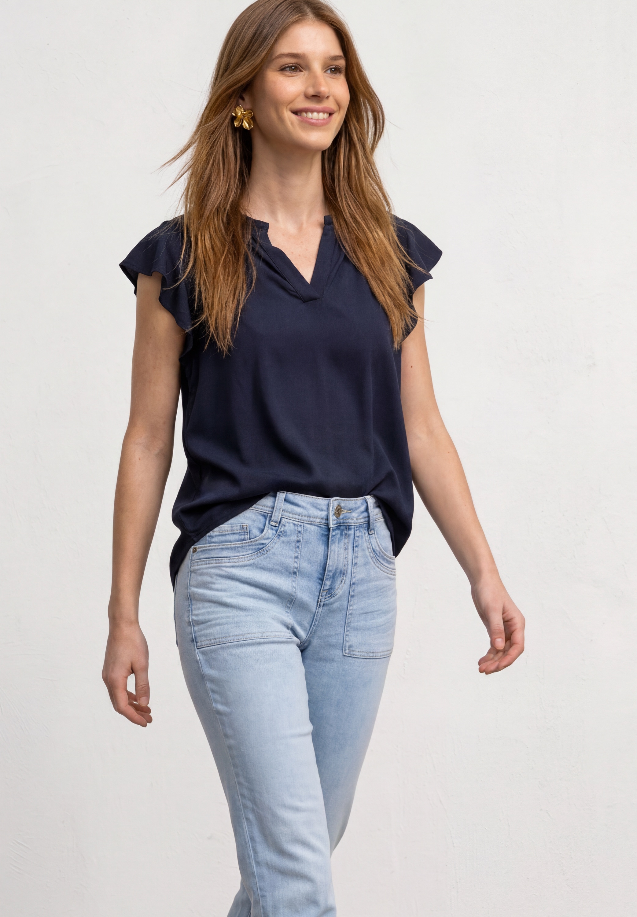 STREET ONE Shirtbluse aus softer Viskose
