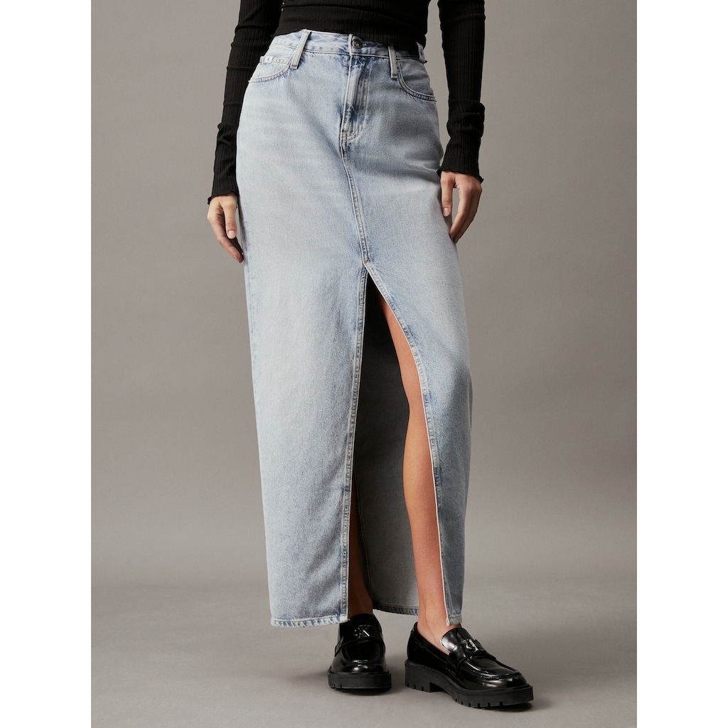 Calvin Klein Jeans Maxirock »MAXI SKIRT«, im 5-Pocket-Style