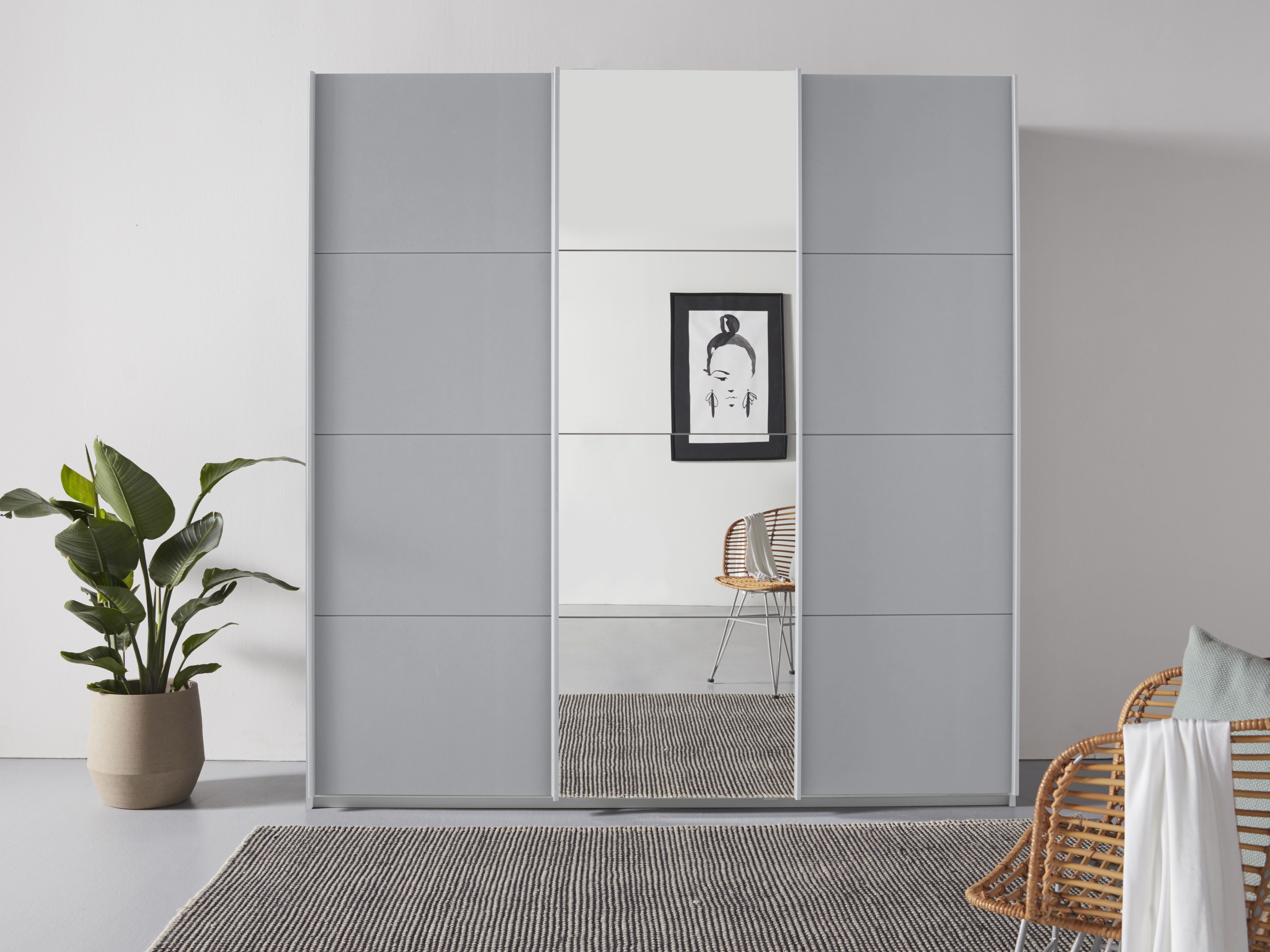 OTTO home "Mehrzweckschrank Aktenschrank Möbel Mietswohnung TOPSELLER OTELI" 3 Ausstattungen BASIC/CLASSIC/PREMIUM (inkl. SOFT-CLOSE-FUNKTION), Breiten 203/271/315/360 cm Höhen 210/229 cm MADE IN GERMANY