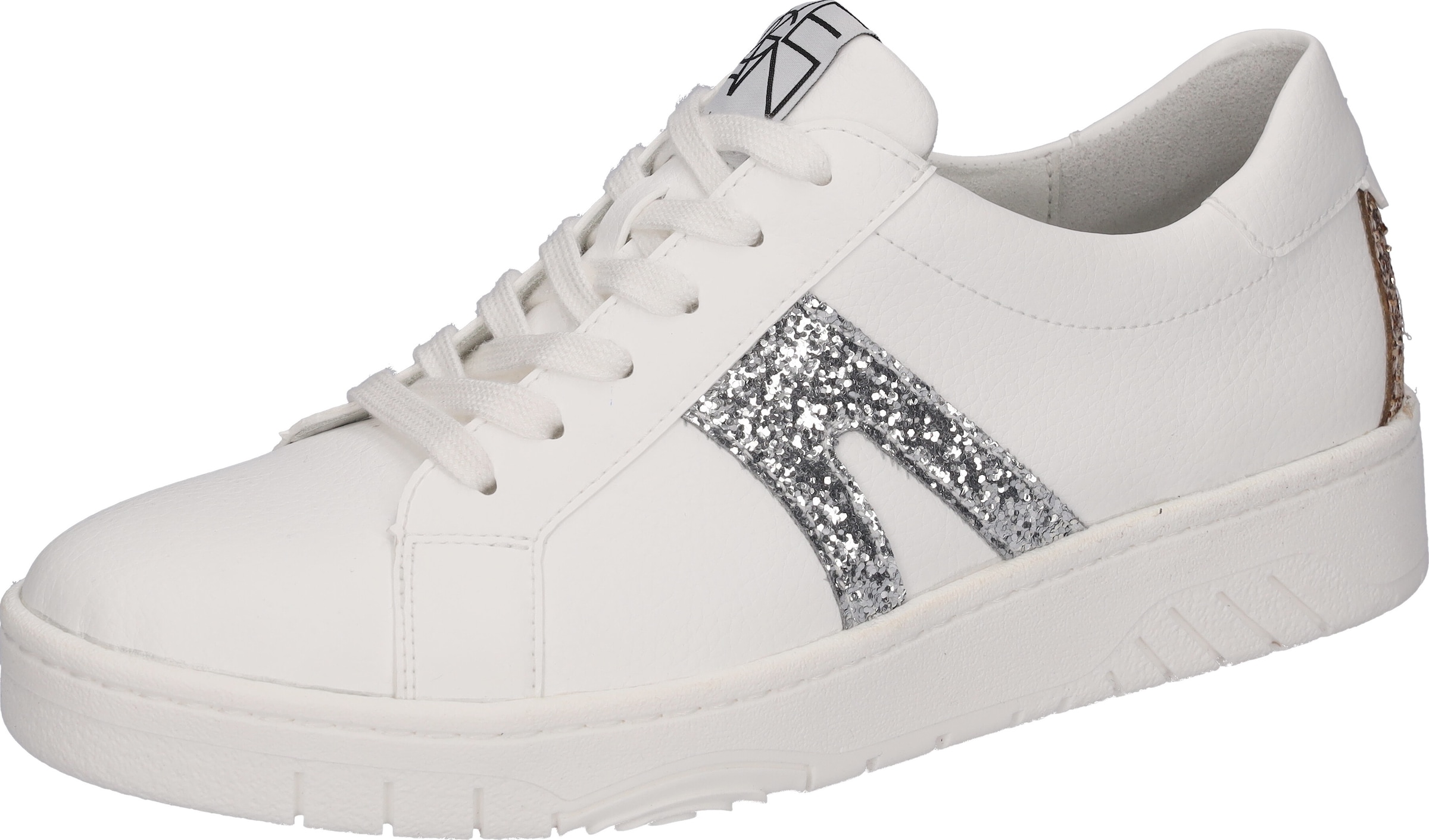 Waldläufer Sneaker "H-YUNA", mit Glitter, Komfortweite H, Freizeitschuh, Halbschuh, Schnürschuh