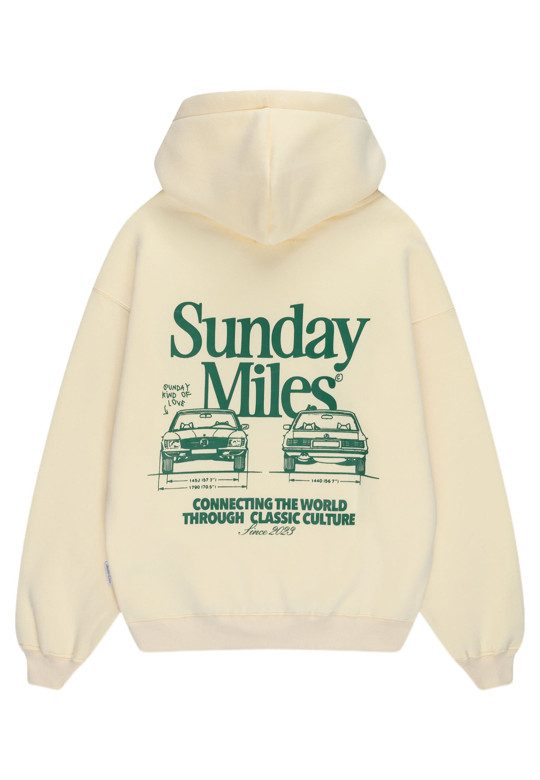 Another Cotton Lab Rundhalspullover »Another Cotton Lab Sunday Miles Hoodie« 1