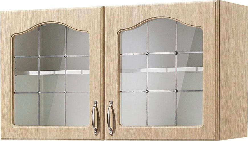 wiho Küchen Glashängeschrank »Linz«, 100 cm breit, mit 2 Glastüren kaufen |  BAUR