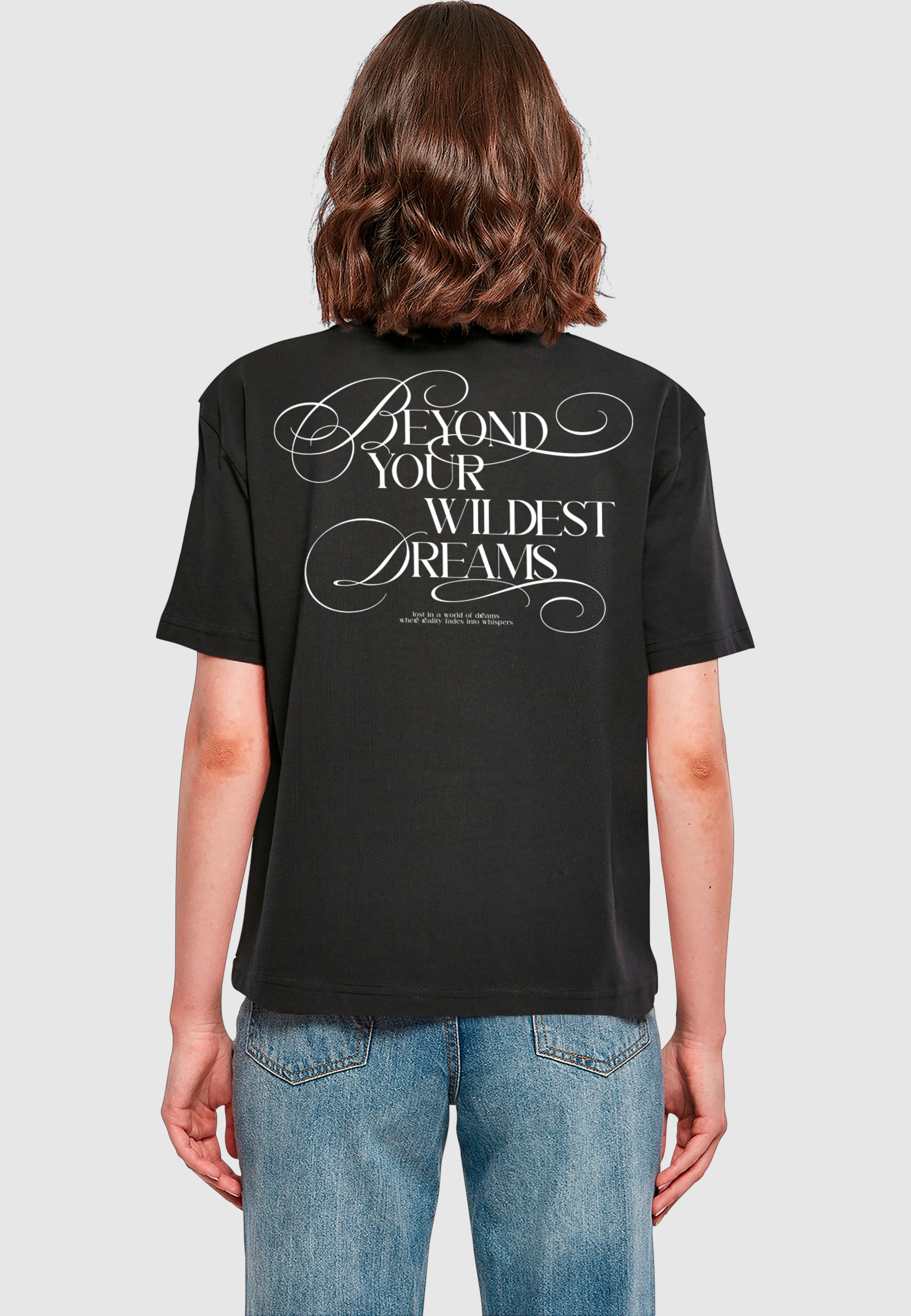 Miss Tee T-Shirt "Miss Tee Dreamy Wording Tee" 1 Stk. günstig online kaufen