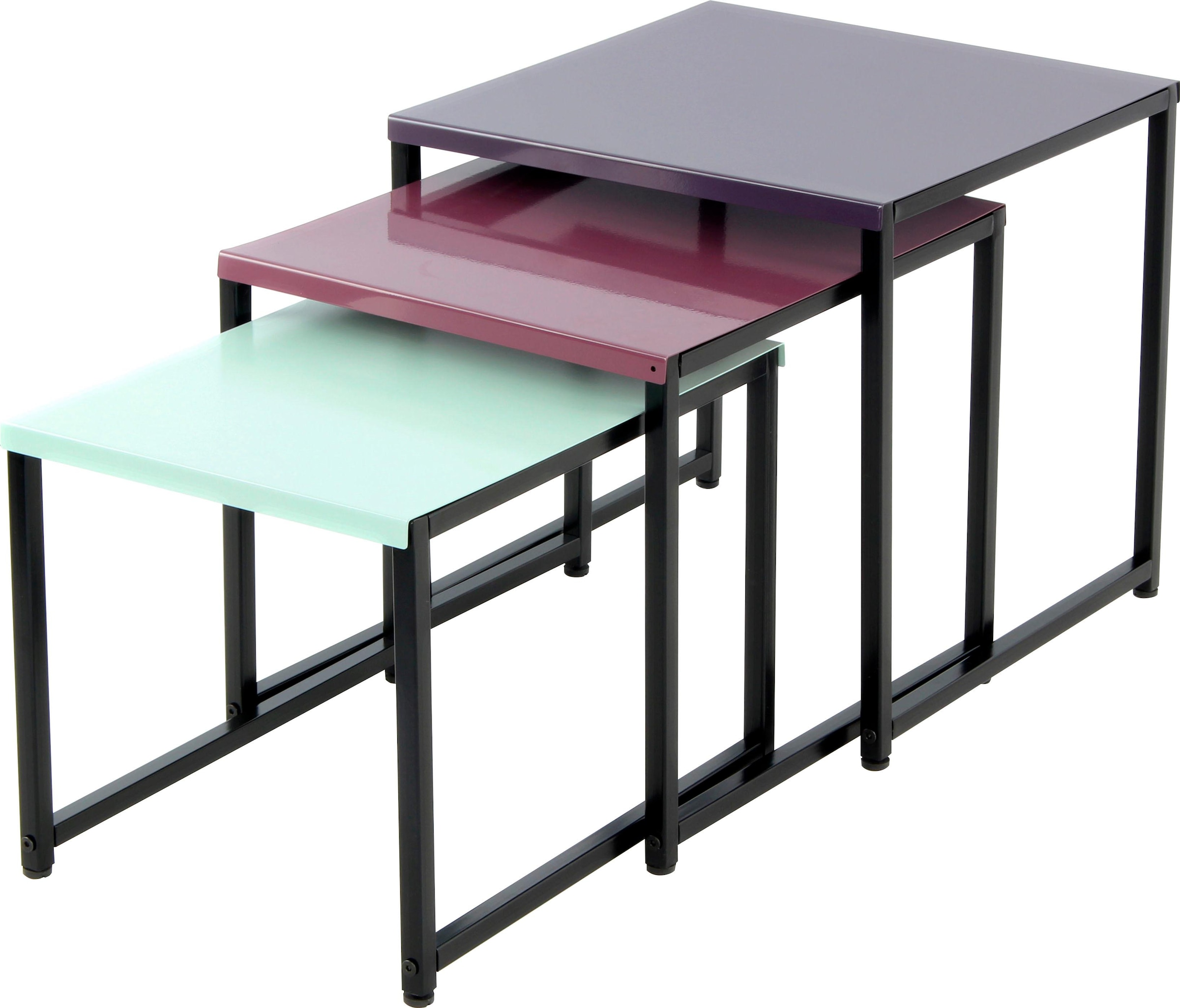 Kayoom Beistelltisch "South 110 3er-Set, Tisch-Set in modernem Design", (Se günstig online kaufen