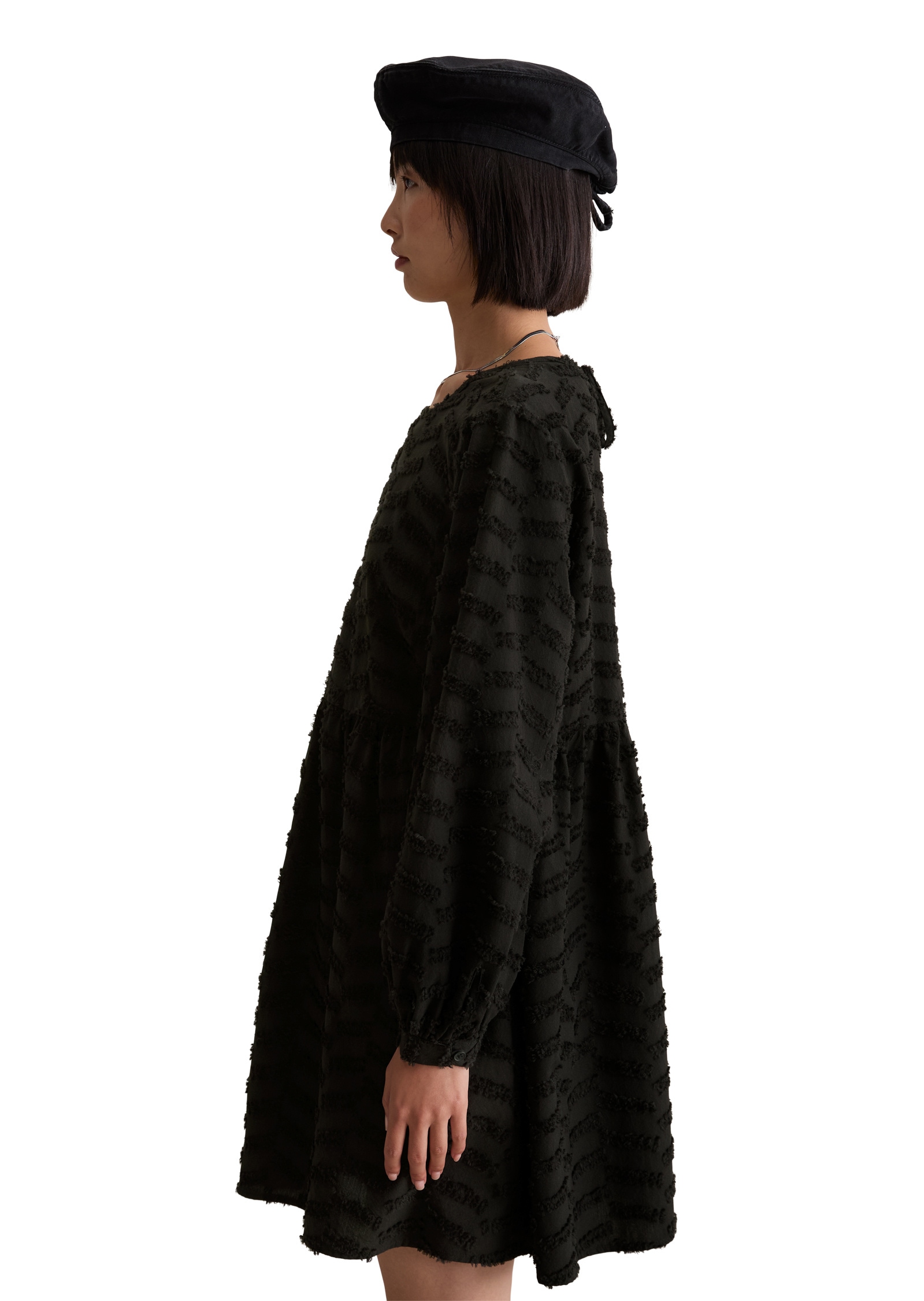 Marc O'Polo DENIM Minikleid »aus Baumwoll-Fil Coupé«