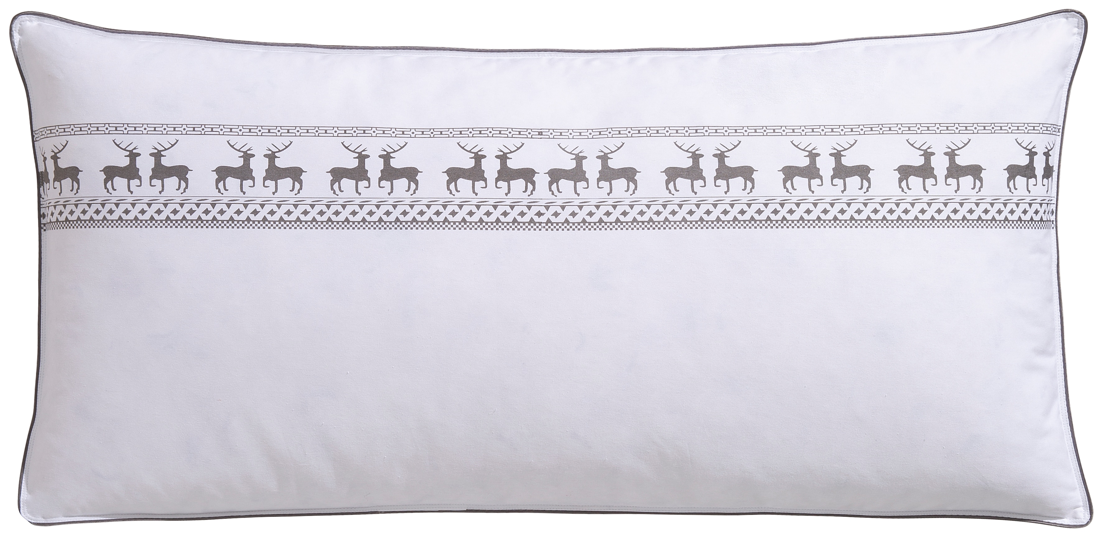 OTTO home Federkopfkissen "Sorsele Kopfkissen in 40x80 cm und 80x80 cm" Füllung: 90Federn10Daunen Bezug: Baumwolle 1 Stk. tlg. Kissen, Made in Germany