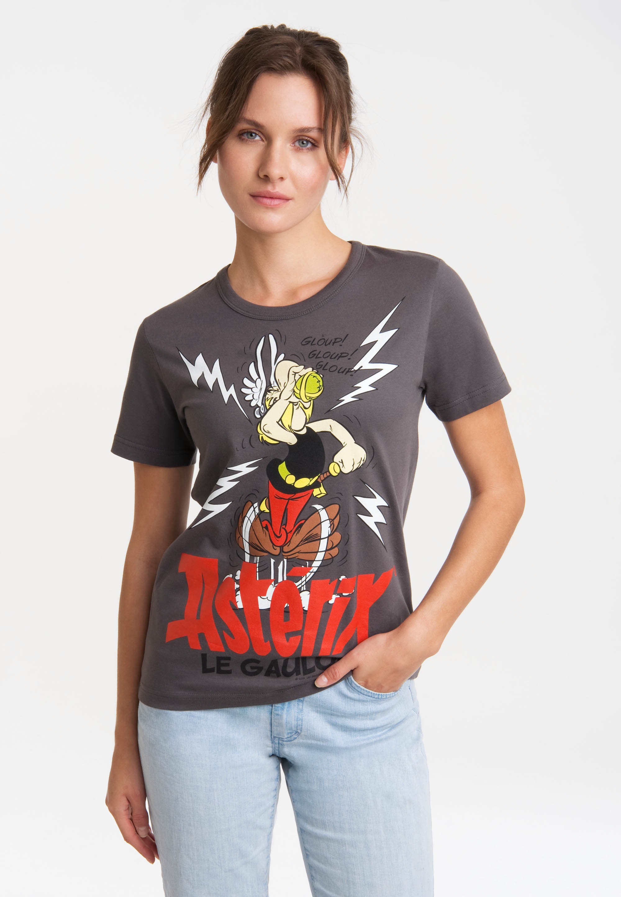 LOGOSHIRT T-Shirt »Asterix der Gallier - Asterix«, mit lizenziertem Print  kaufen | BAUR