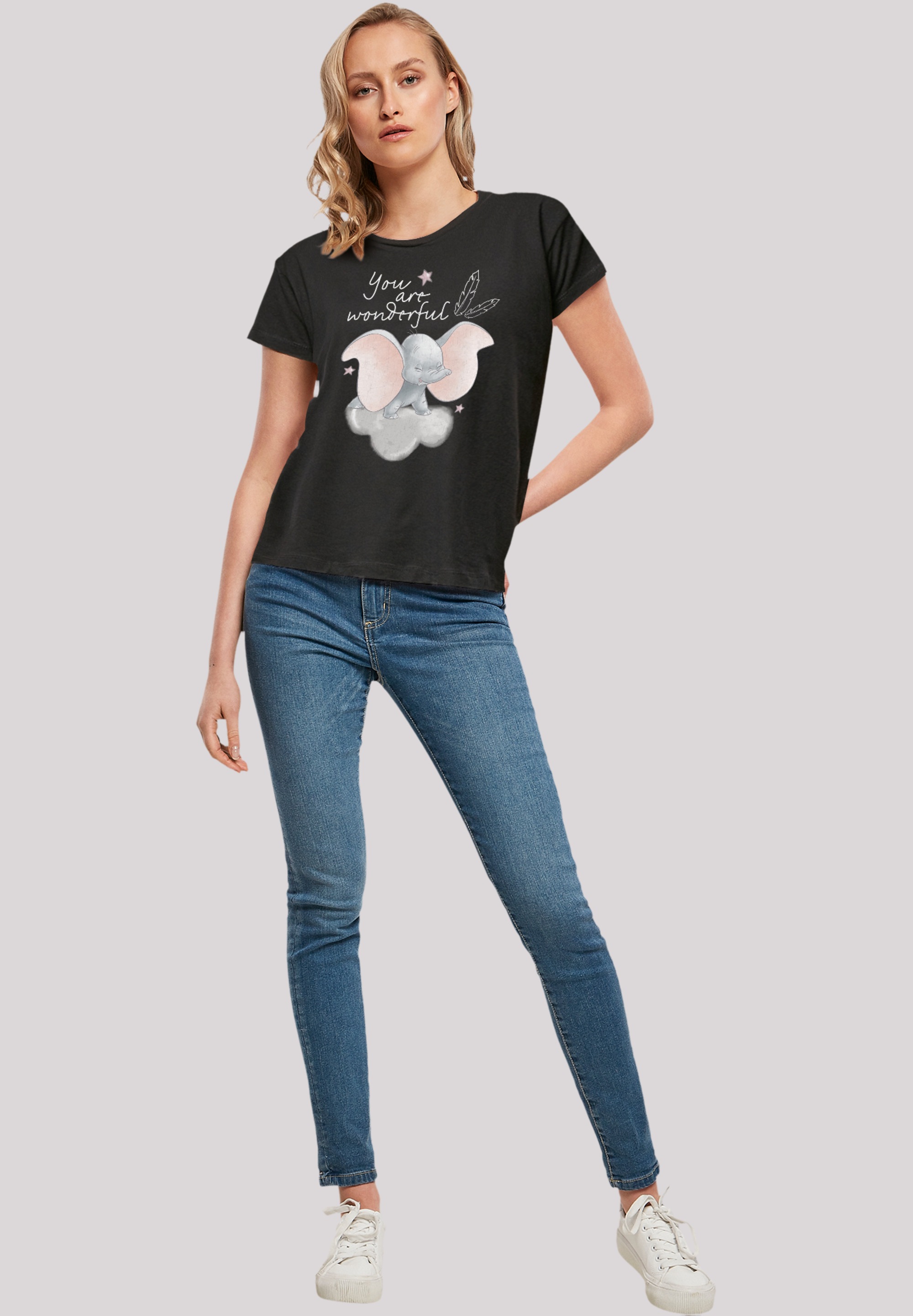 Premium »Disney F4NT4STIC für T-Shirt Wonderful«, | BAUR Qualität You Dumbo Are bestellen