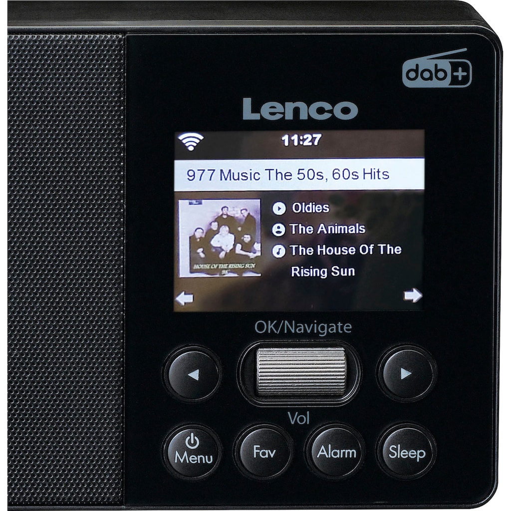 Lenco Internet-Radio »PIR-510BK«, (Internetradio)