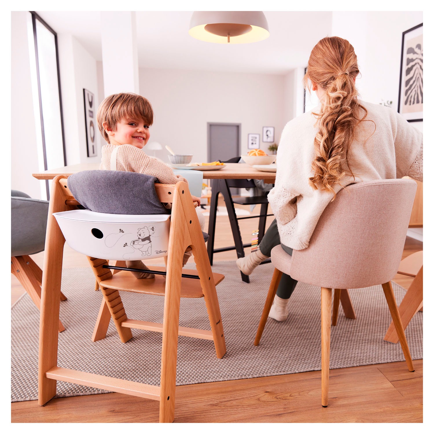 Hauck Aufbewahrungsbox »Highchair Box S, Disney Pooh White«, für Hochstühle