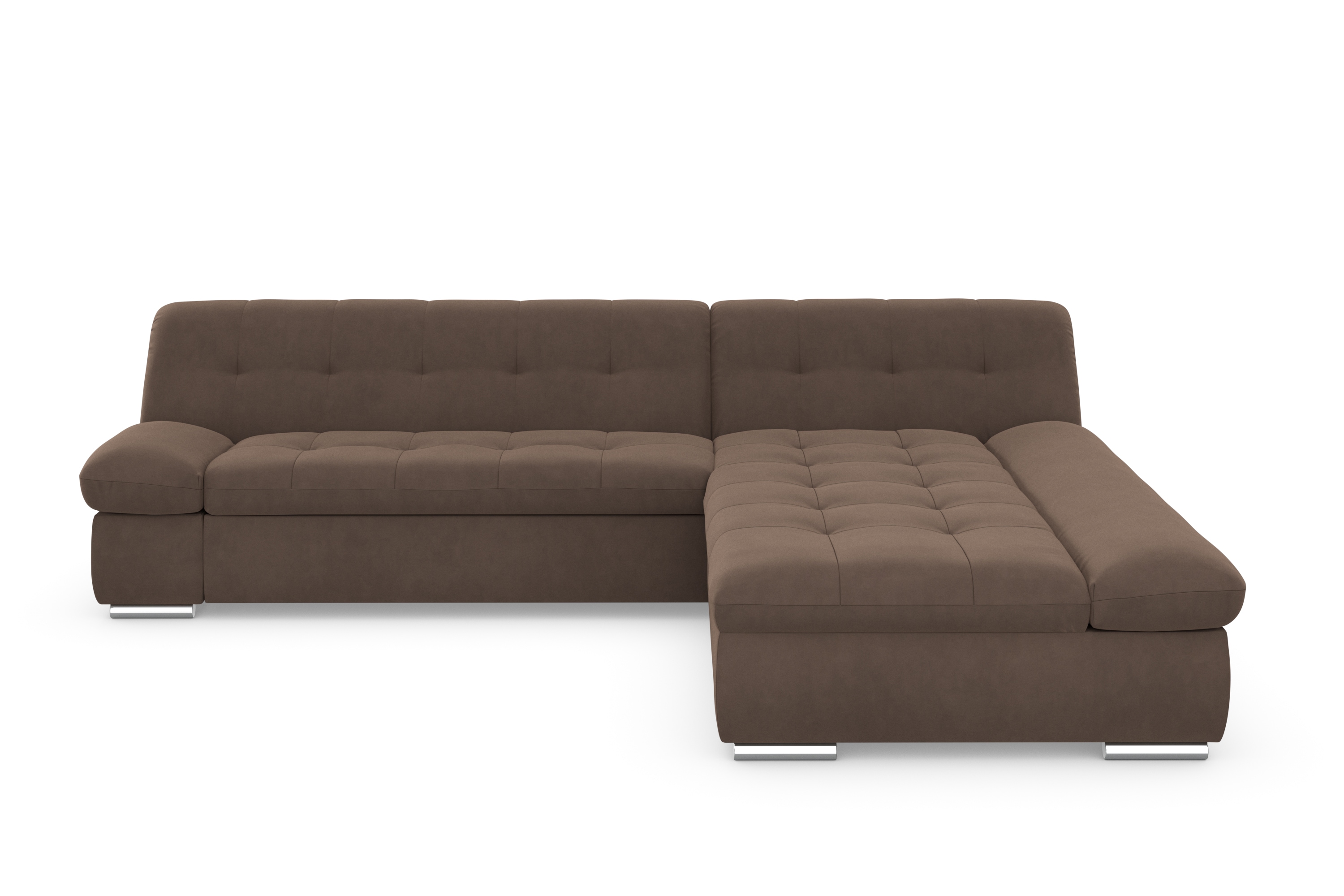 DOMO collection "MONA 297x173 cm, modern und komfortabel" whlw. mit Bettfunktion, L-Form