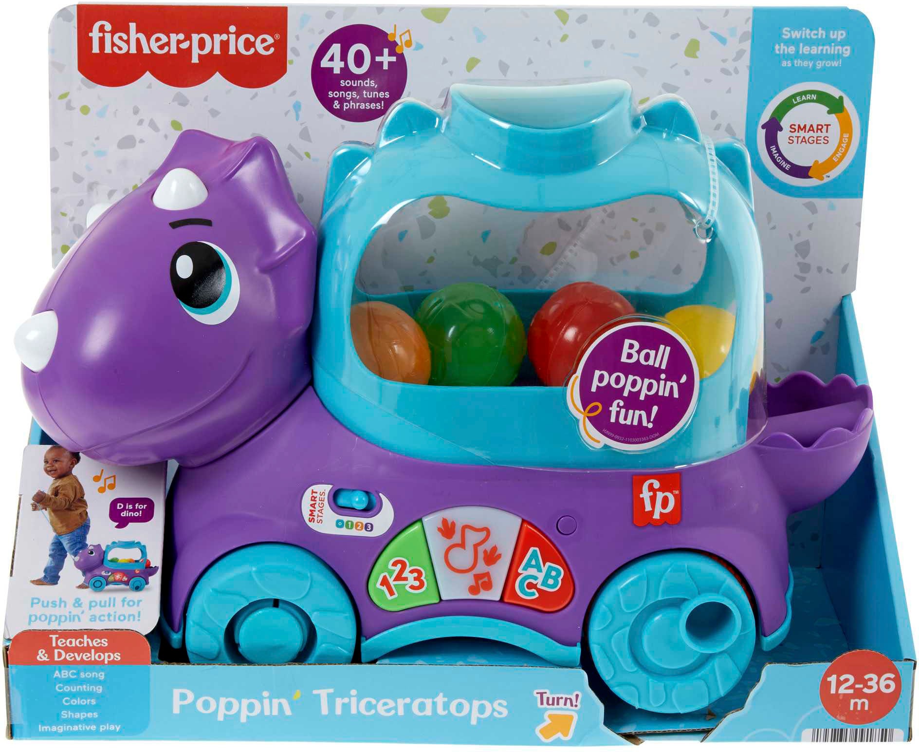 Fisher-Price® Nachziehspielzeug »Bällespaß Nachzieh-Dino«