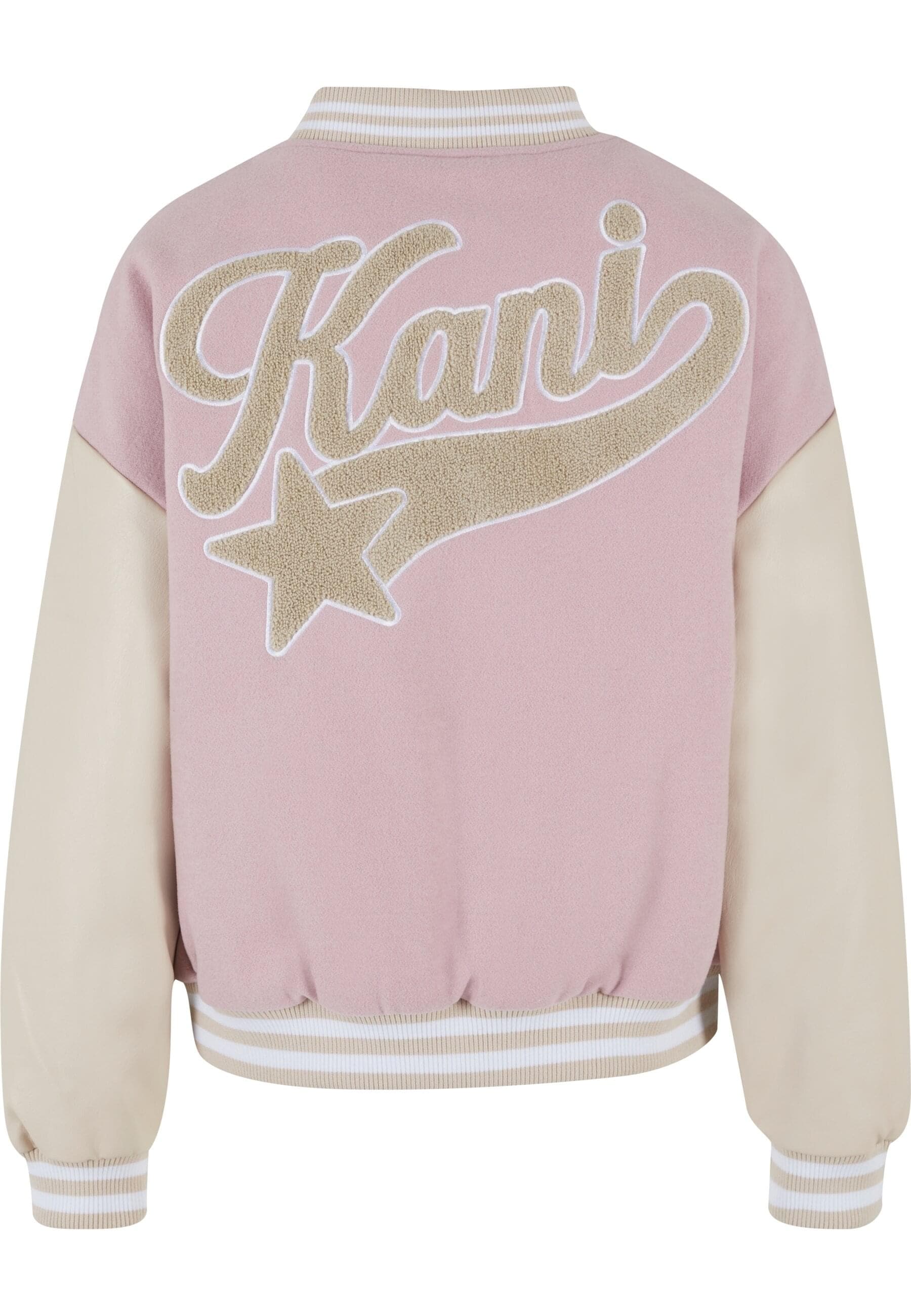 Karl Kani Collegejacke »Karl Kani Karl Kani Retro Patch Star Logo OS College Jacket«, (1 St.), ohne Kapuze