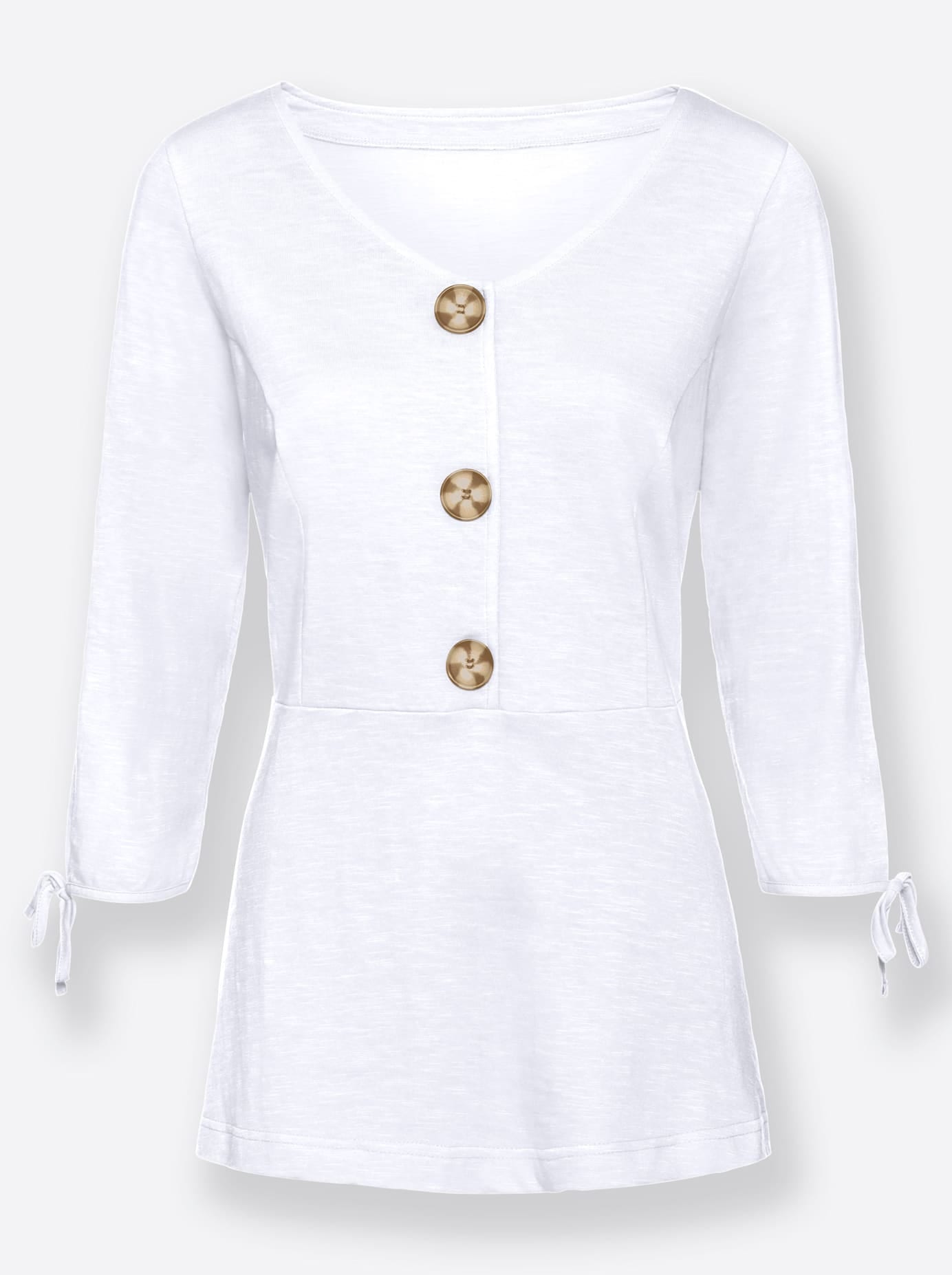 Inspirationen 3/4-Arm-Shirt »Shirt«, (1 tlg.)