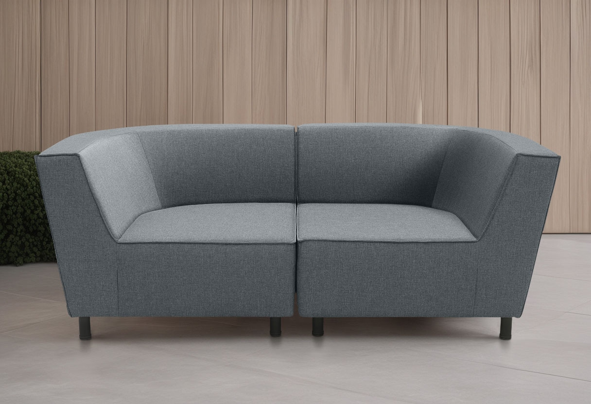 DOMO collection Sofa-Eckelement "Sonna, individuell zusammenstellbar", Einzelelemente für Terrasse, Garten und Balkon, s