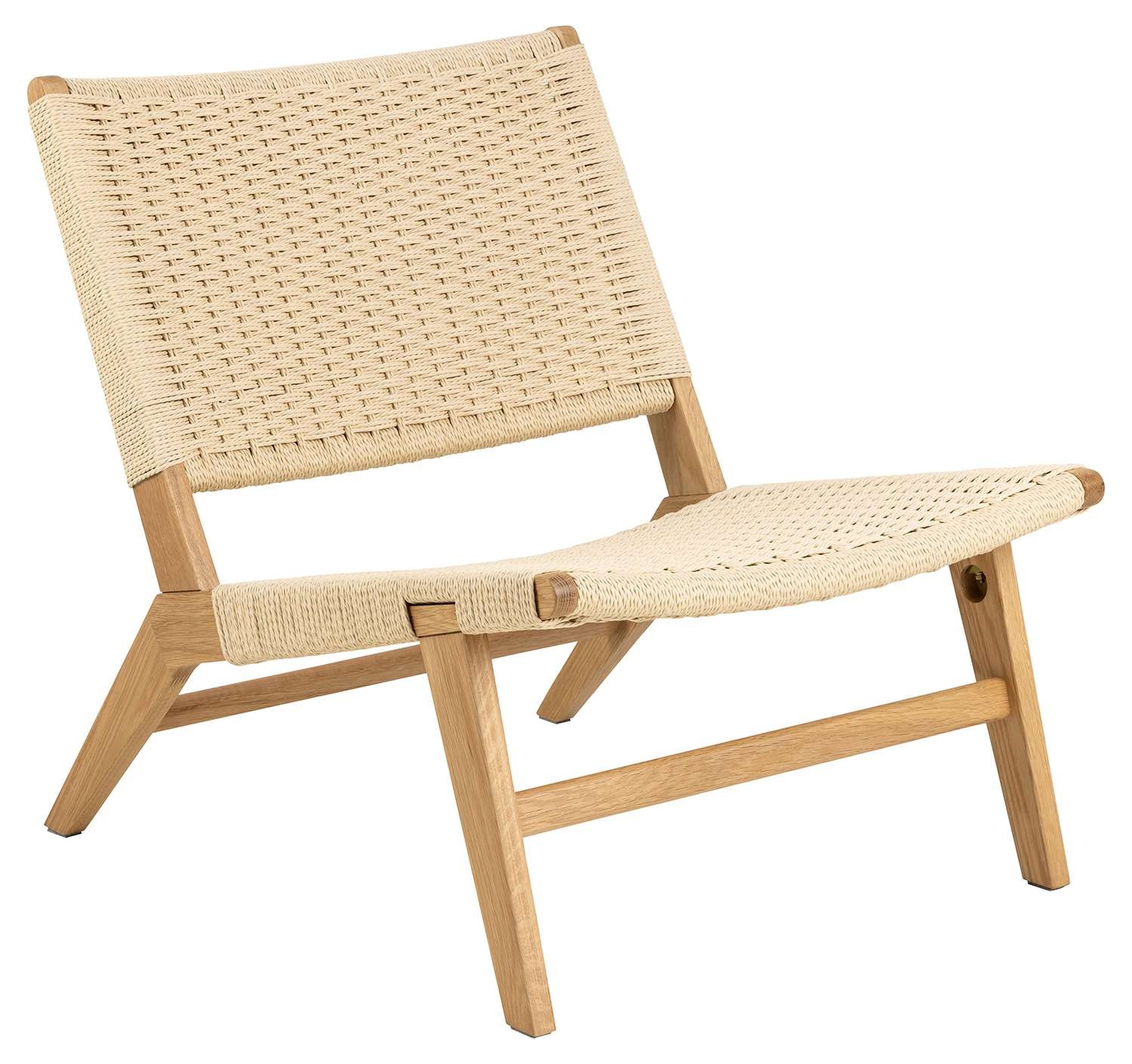 ACTONA GROUP Loungesessel »Carson«, Eiche, minimalistischer Stil, erhältlich in zwei Farben