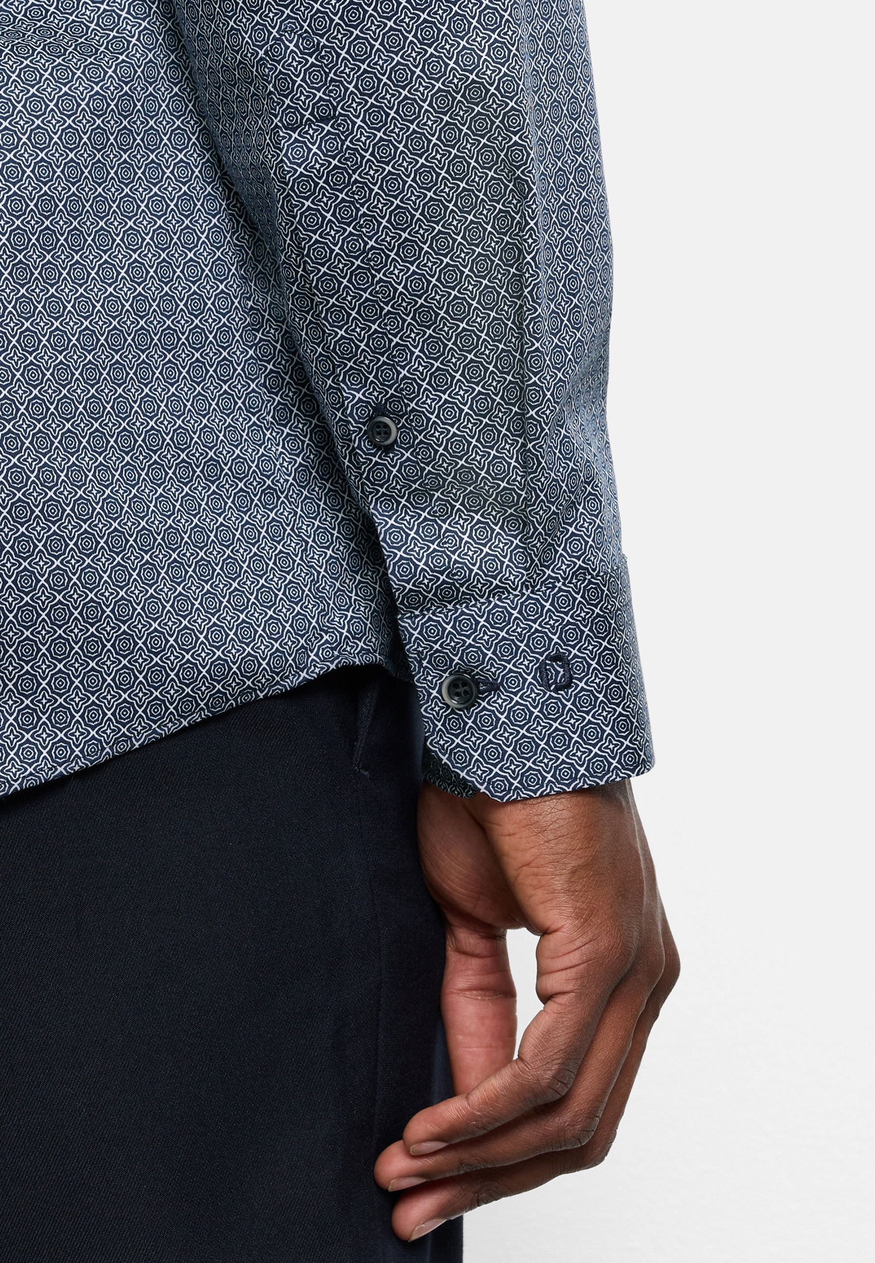 OLYMP Businesshemd »OLYMP No. Six, super slim, Businesshemd, Royal Kent«