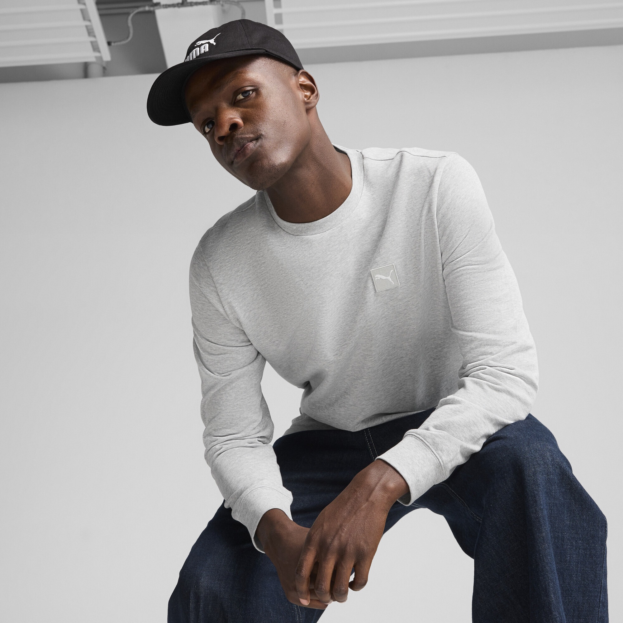 PUMA Sweatshirt »Essentials Elevated Crewneck Herren«