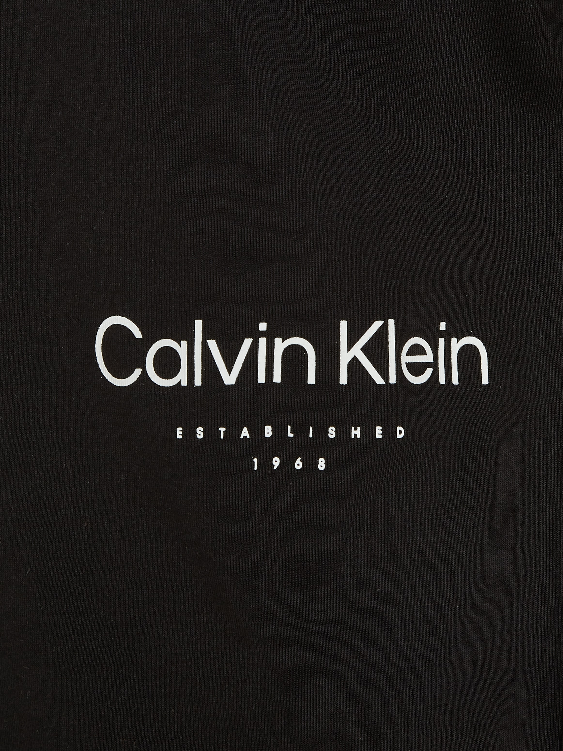 Calvin Klein T-Shirt »OFF PLACEMENT LOGO T-SHIRT«, mit Logoschriftzug