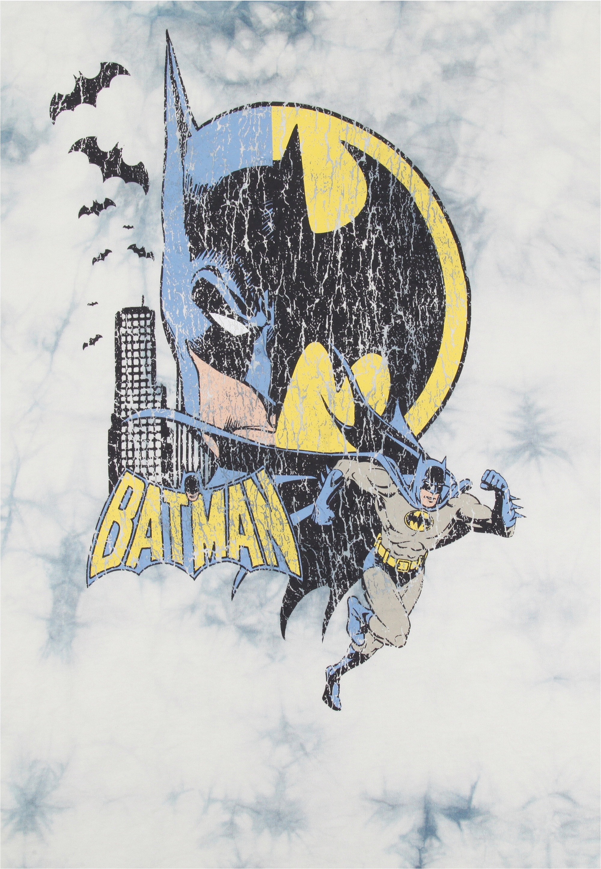 Recovered T-Shirt »Batman Split Graphic«, (1 tlg.), mit coolem Batman-Print