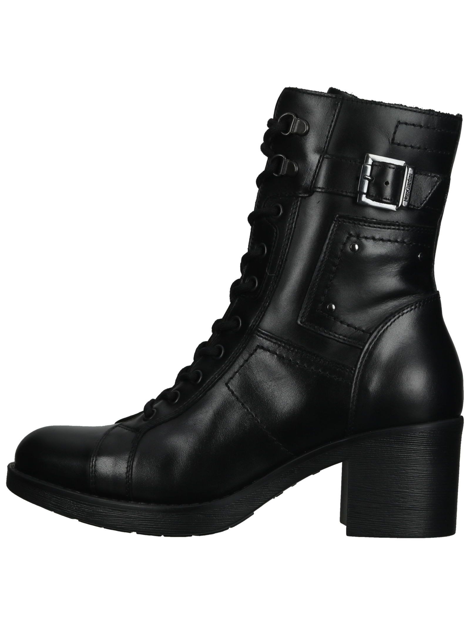 Nero Giardini Schnürstiefelette "Nero Giardini Stiefelette Leder" günstig online kaufen