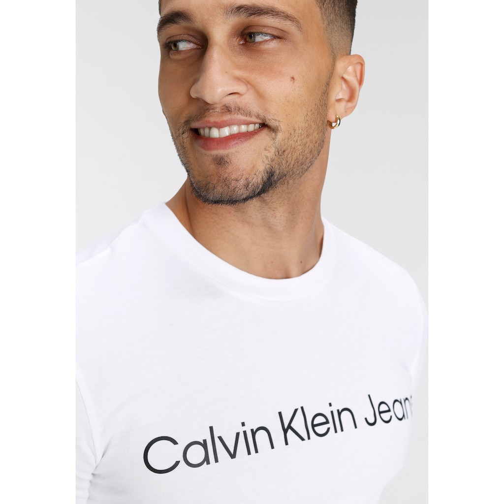 Calvin Klein Jeans T-Shirt »CORE INSTITUTIONAL LOGO SLIM TEE«