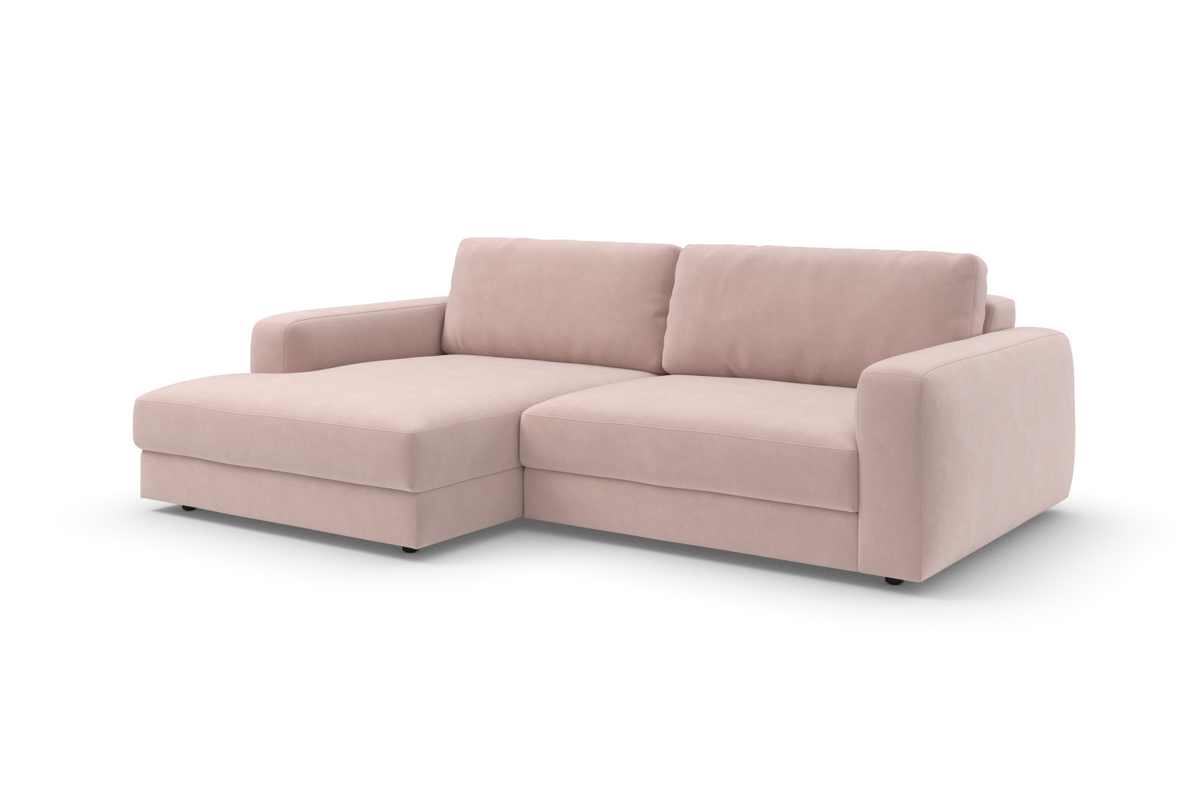 TRENDMANUFAKTUR Ecksofa »Bourbon«, (2 St.), mit extra hohem Sitzkomfort, auch in Cord erhältlich